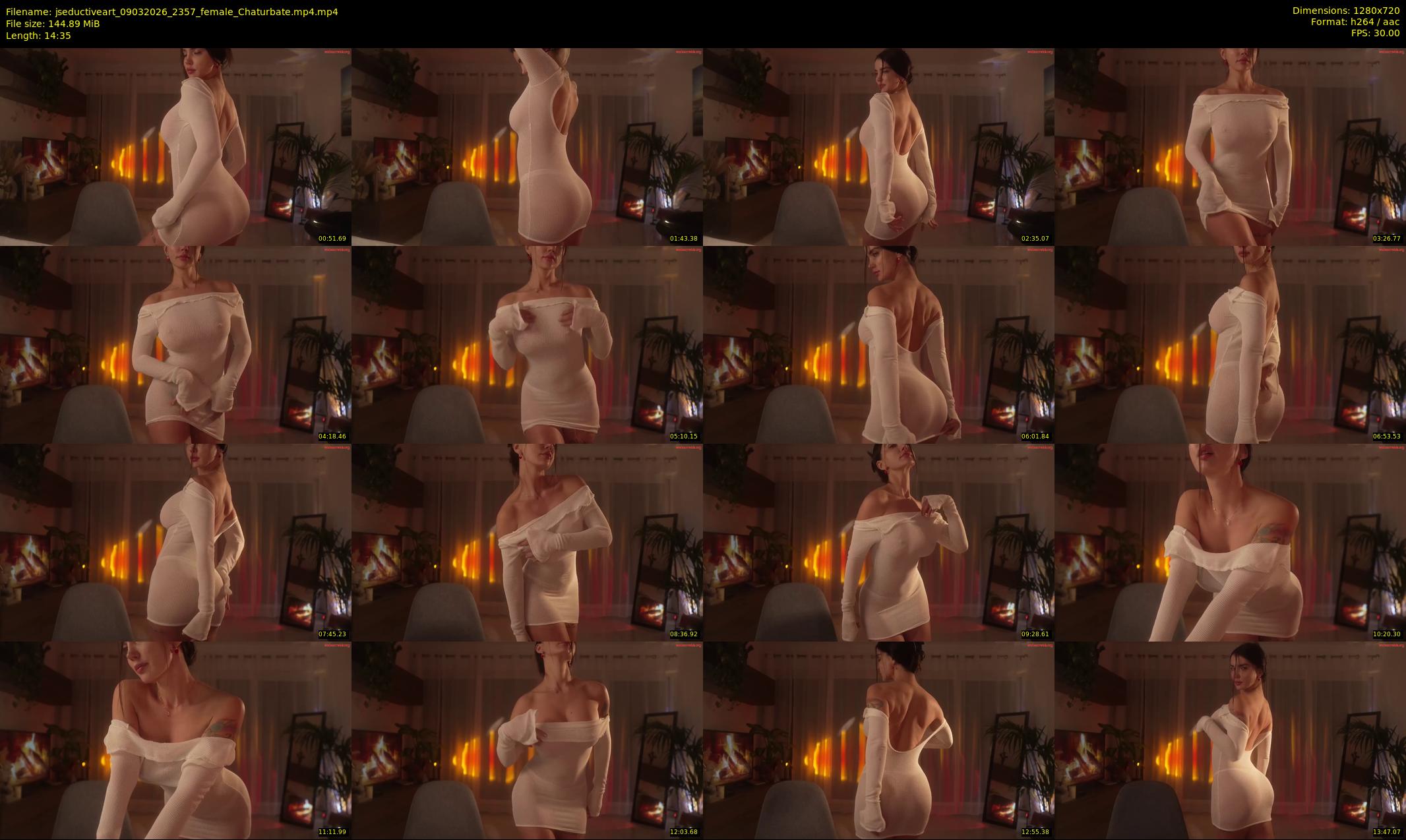 jseductiveart — 15 minute Chaturbate female cam show recording, 720p, Mar 9, 2026