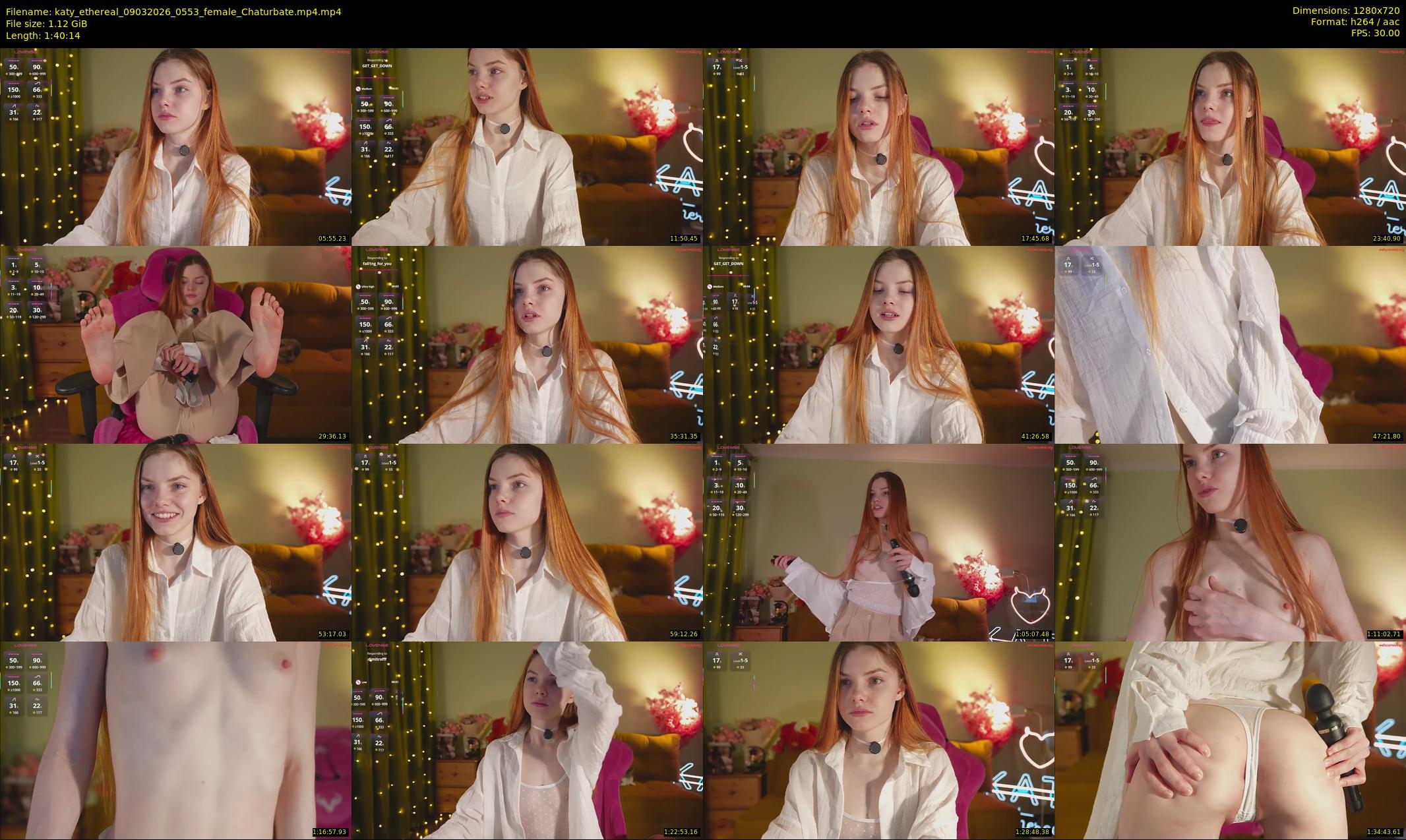 katy_ethereal — 101 minute Chaturbate female cam show recording, 720p, Mar 9, 2026
