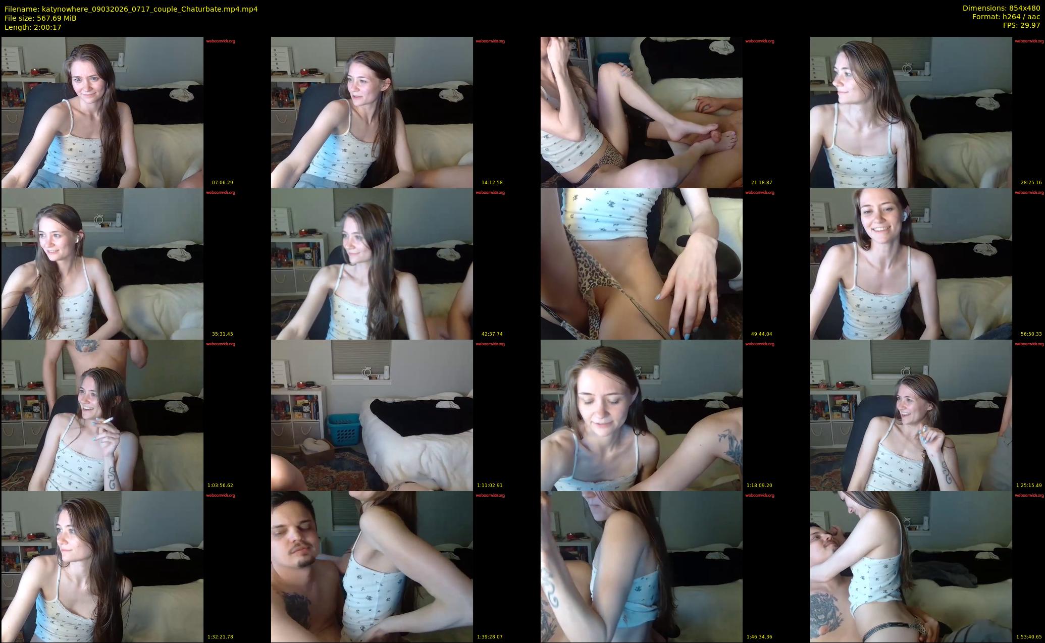 katynowhere — 121 minute Chaturbate female cam show recording, 480p, Mar 9, 2026