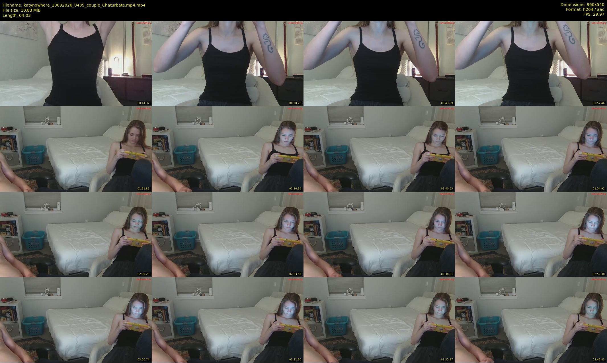 katynowhere — 5 minute Chaturbate female cam show recording, 480p, Mar 10, 2026