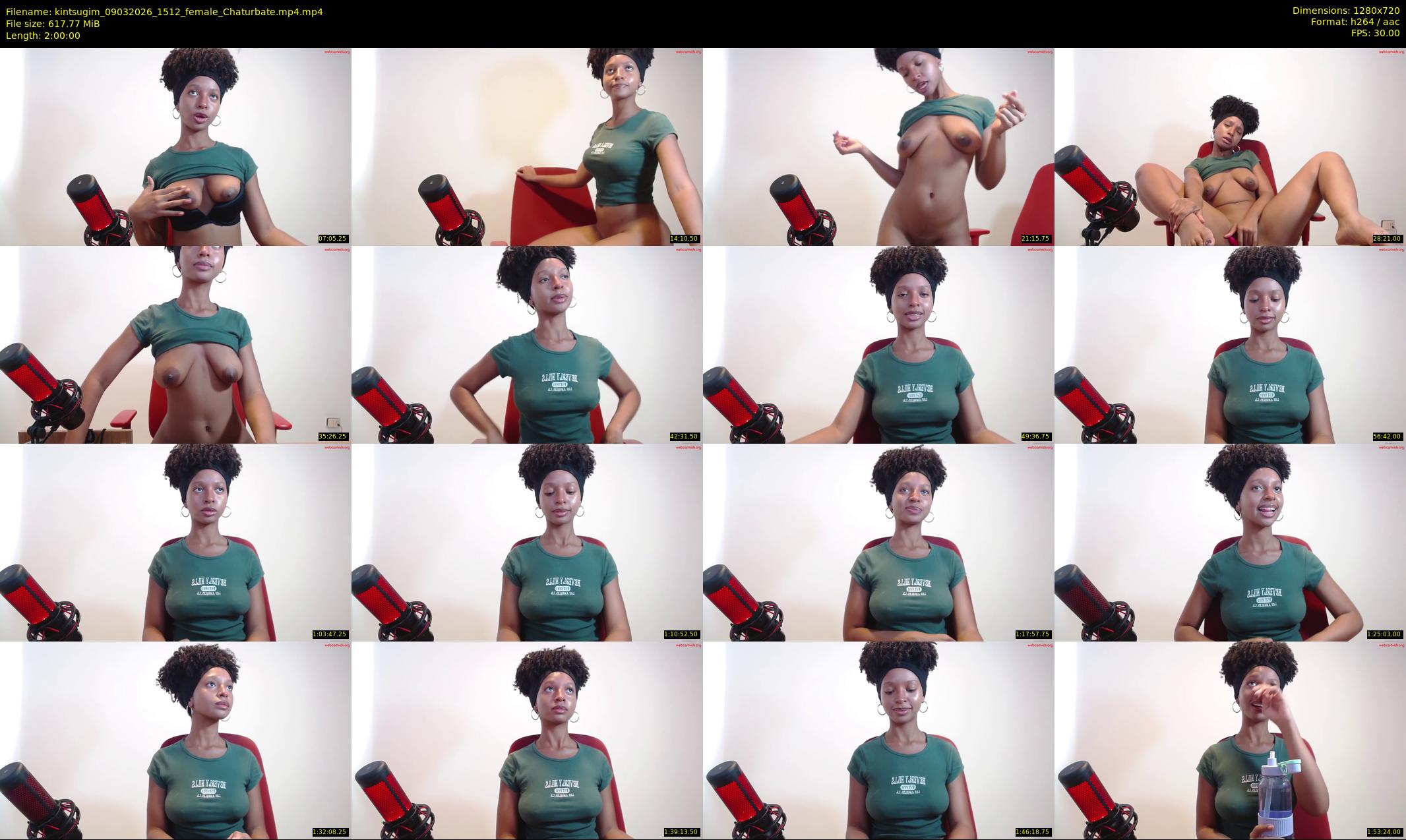kintsugim — 120 minute Chaturbate female cam show recording, 720p, Mar 9, 2026