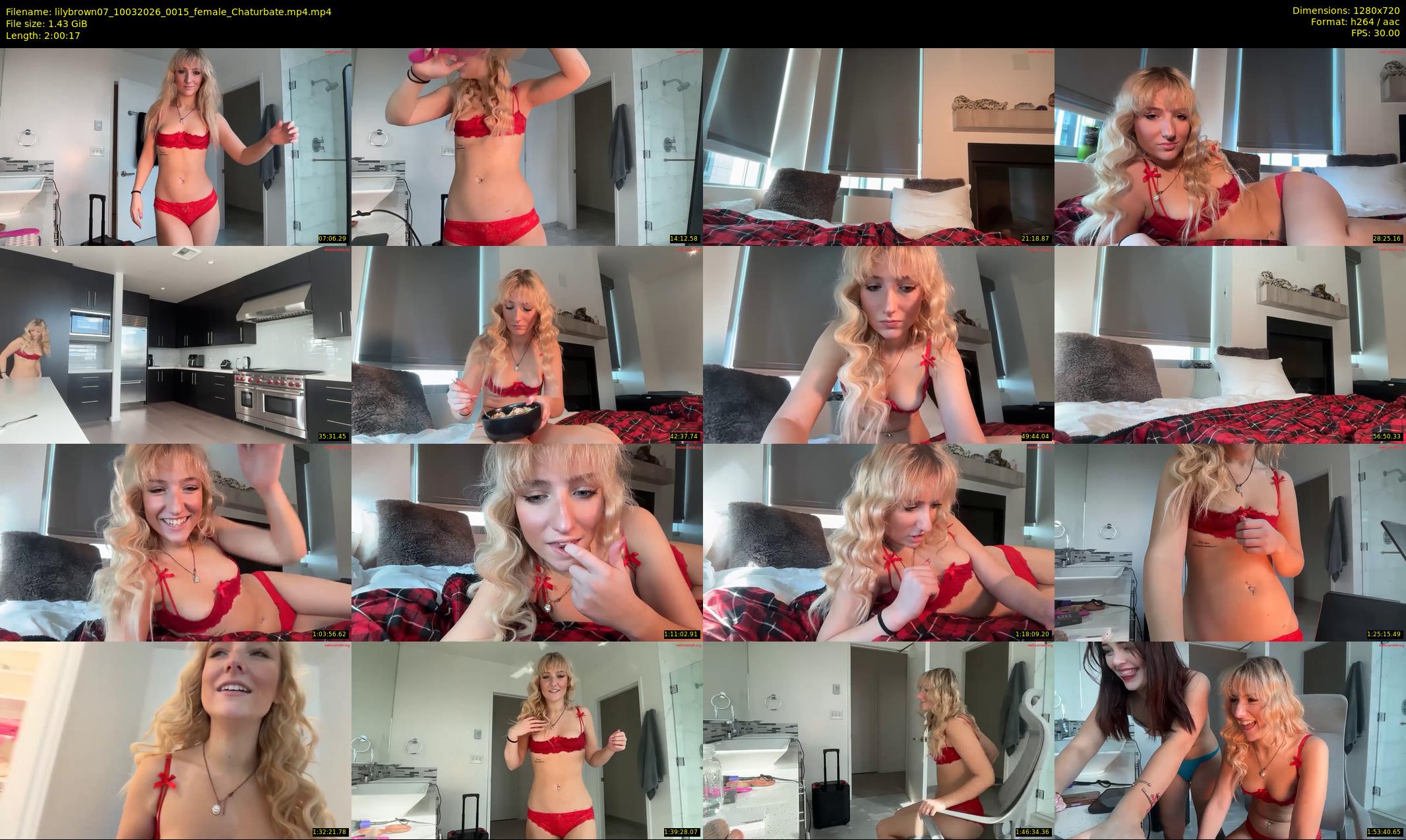 lilybrown07 — 121 minute Chaturbate female cam show recording, 720p, Mar 10, 2026