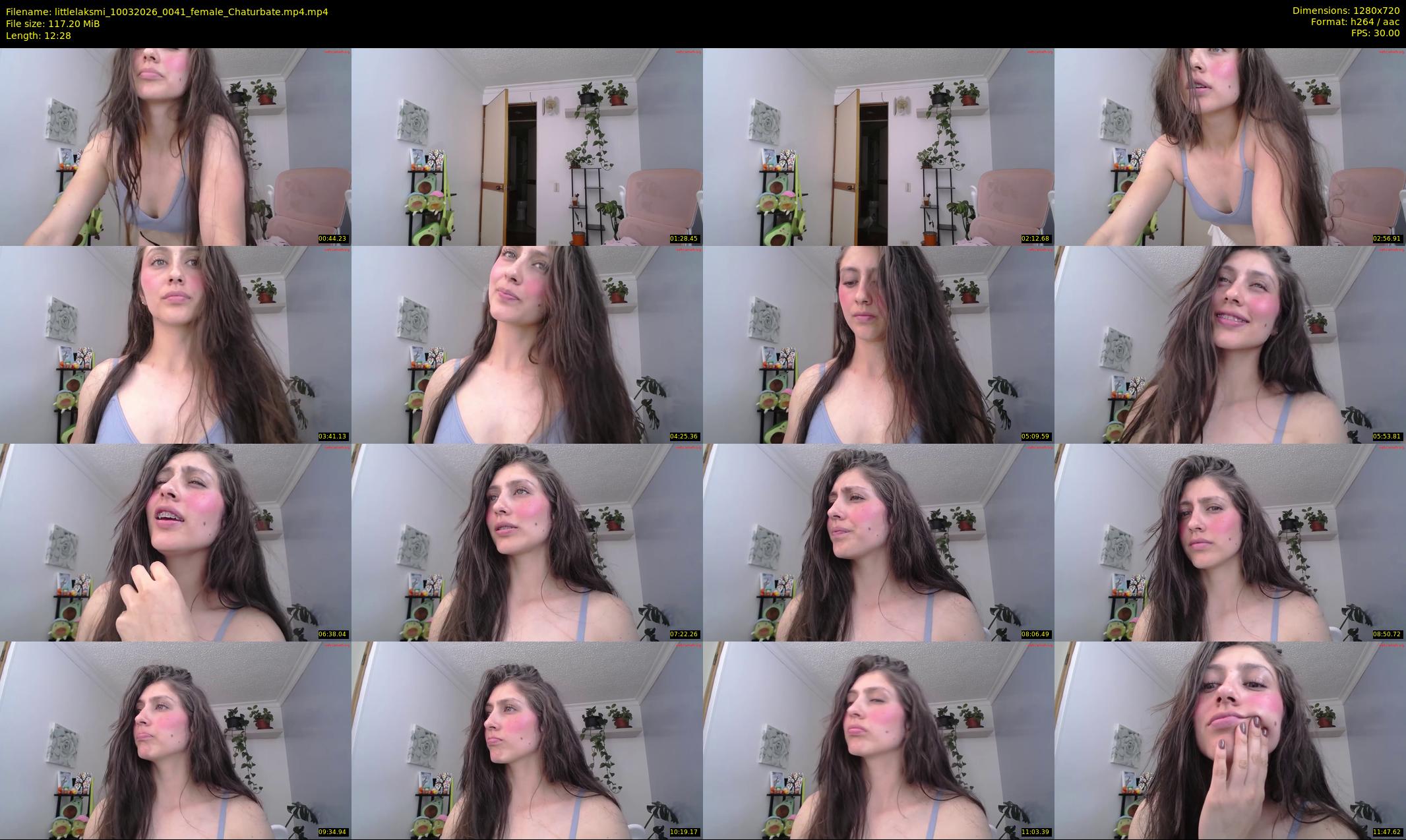 littlelaksmi — 13 minute Chaturbate female cam show recording, 720p, Mar 10, 2026