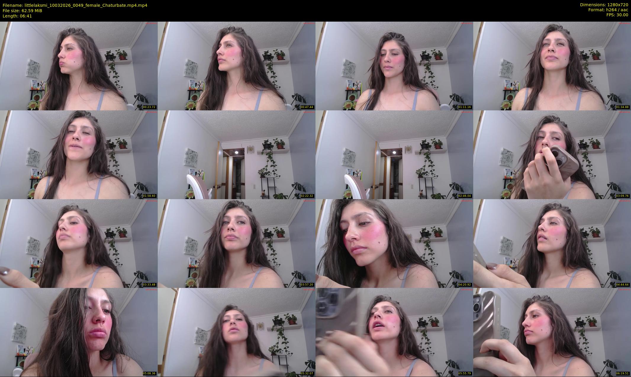 littlelaksmi — 7 minute Chaturbate female cam show recording, 720p, Mar 10, 2026