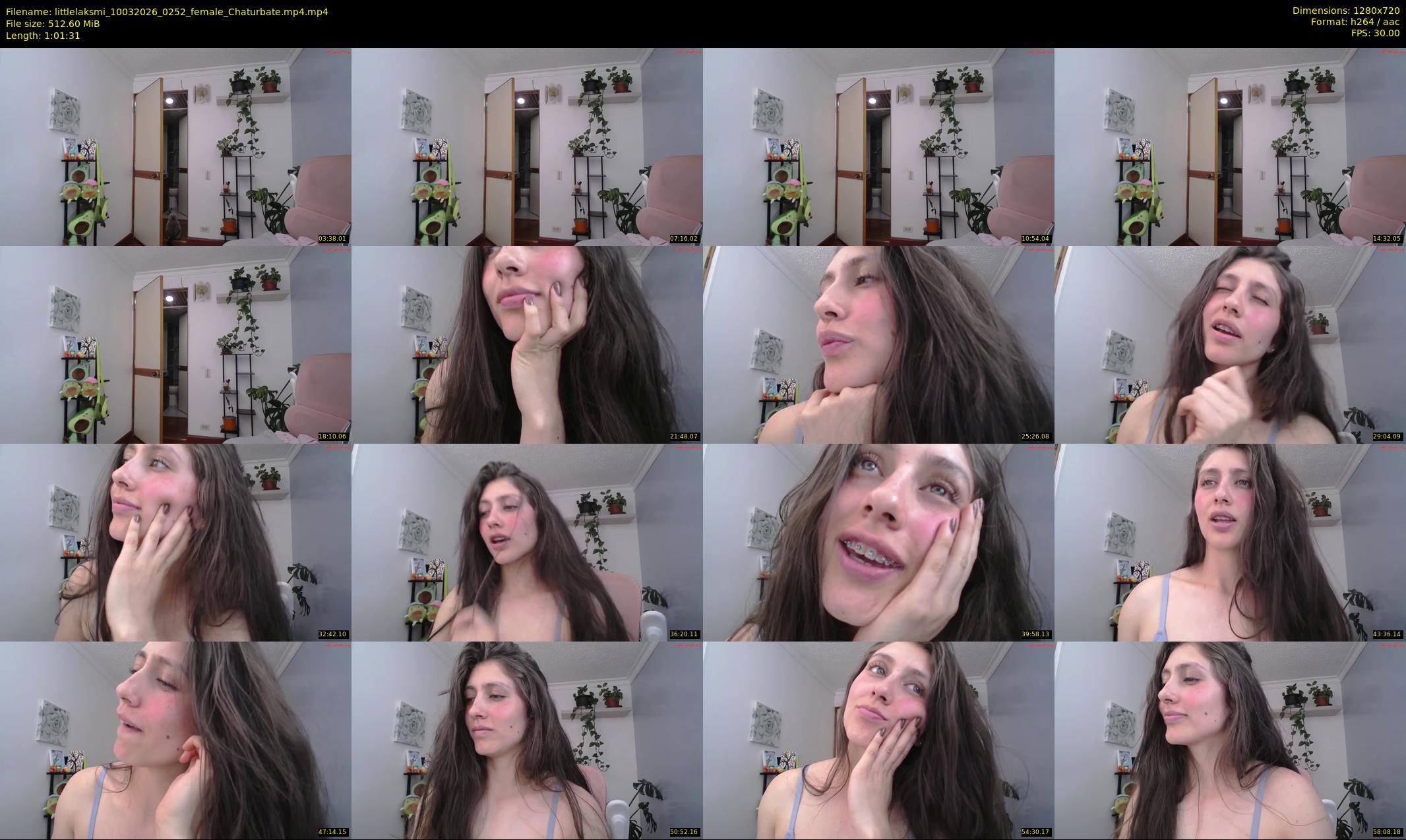 littlelaksmi — 62 minute Chaturbate female cam show recording, 720p, Mar 10, 2026