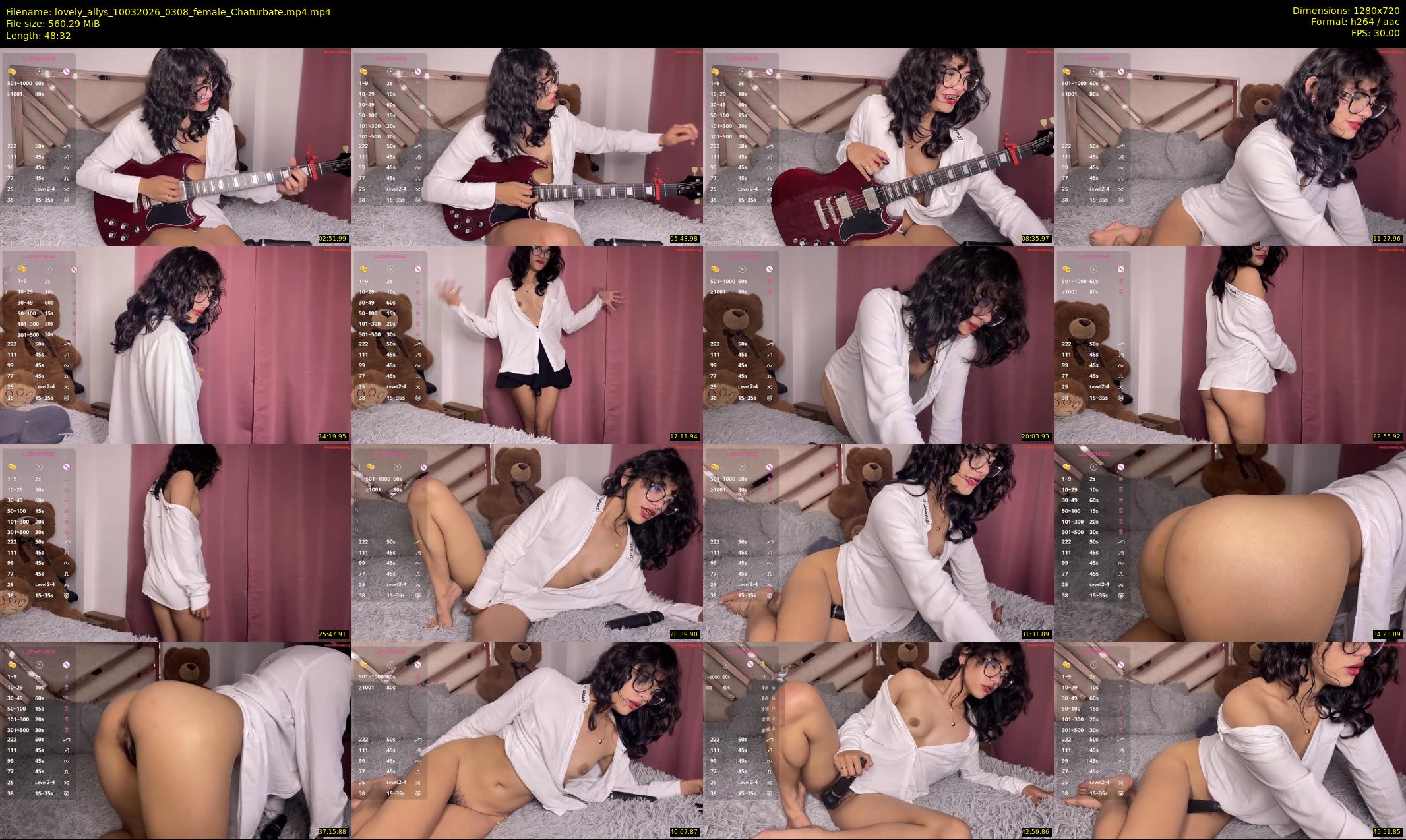 lovely_allys — 49 minute Chaturbate female cam show recording, 720p, Mar 10, 2026