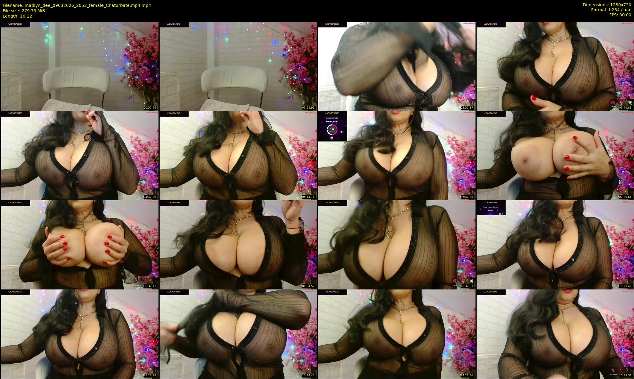 madlyn_dee — 17 minute Chaturbate female cam show recording, 720p, Mar 9, 2026