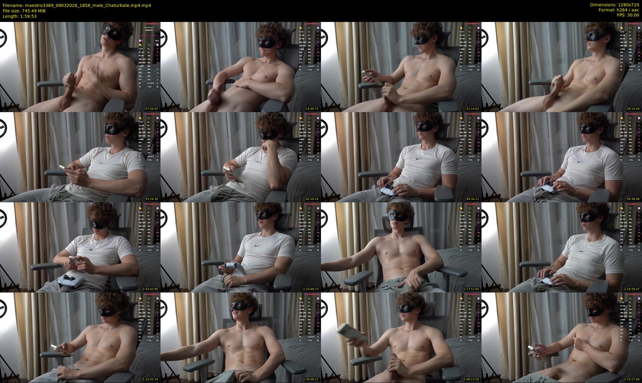 maestro3369 — 120 minute Chaturbate male cam show recording, 720p, Mar 9, 2026