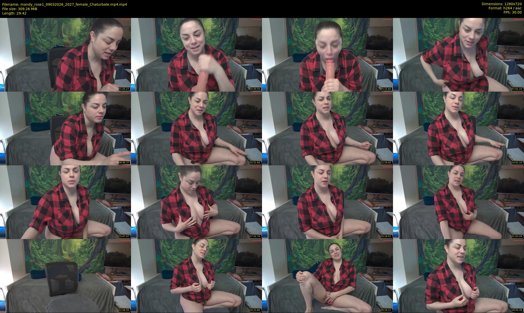 mandy_rose1 — 30 minute Chaturbate female cam show recording, 720p, Mar 9, 2026