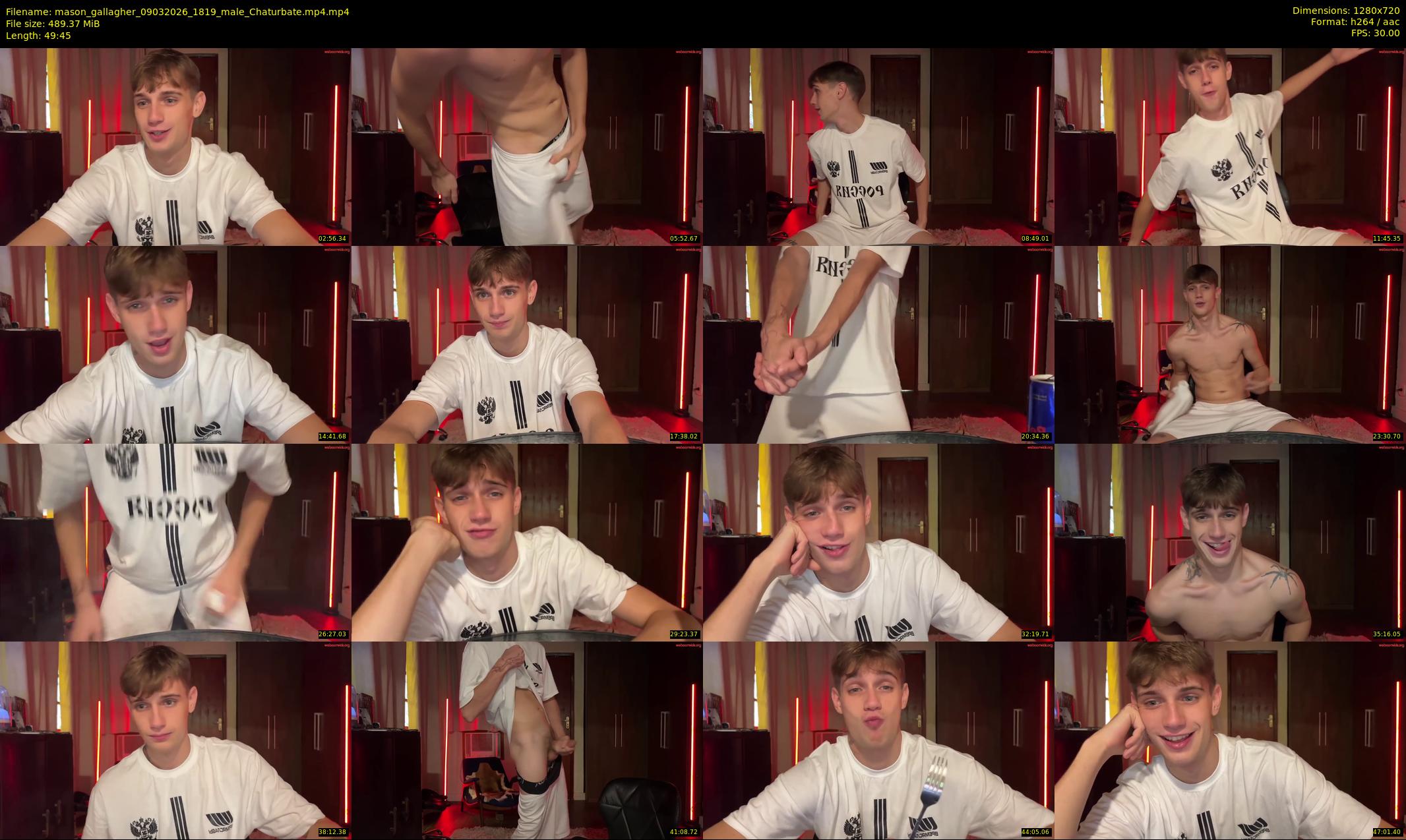 mason_gallagher — 50 minute Chaturbate male cam show recording, 720p, Mar 9, 2026