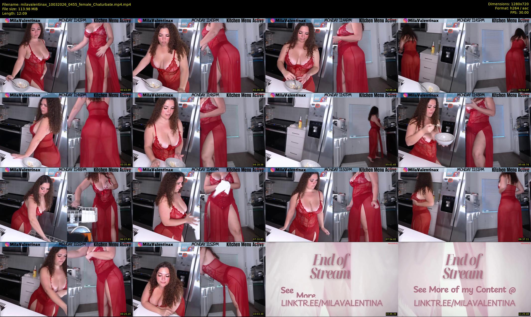 milavalentinax — 13 minute Chaturbate female cam show recording, 720p, Mar 10, 2026