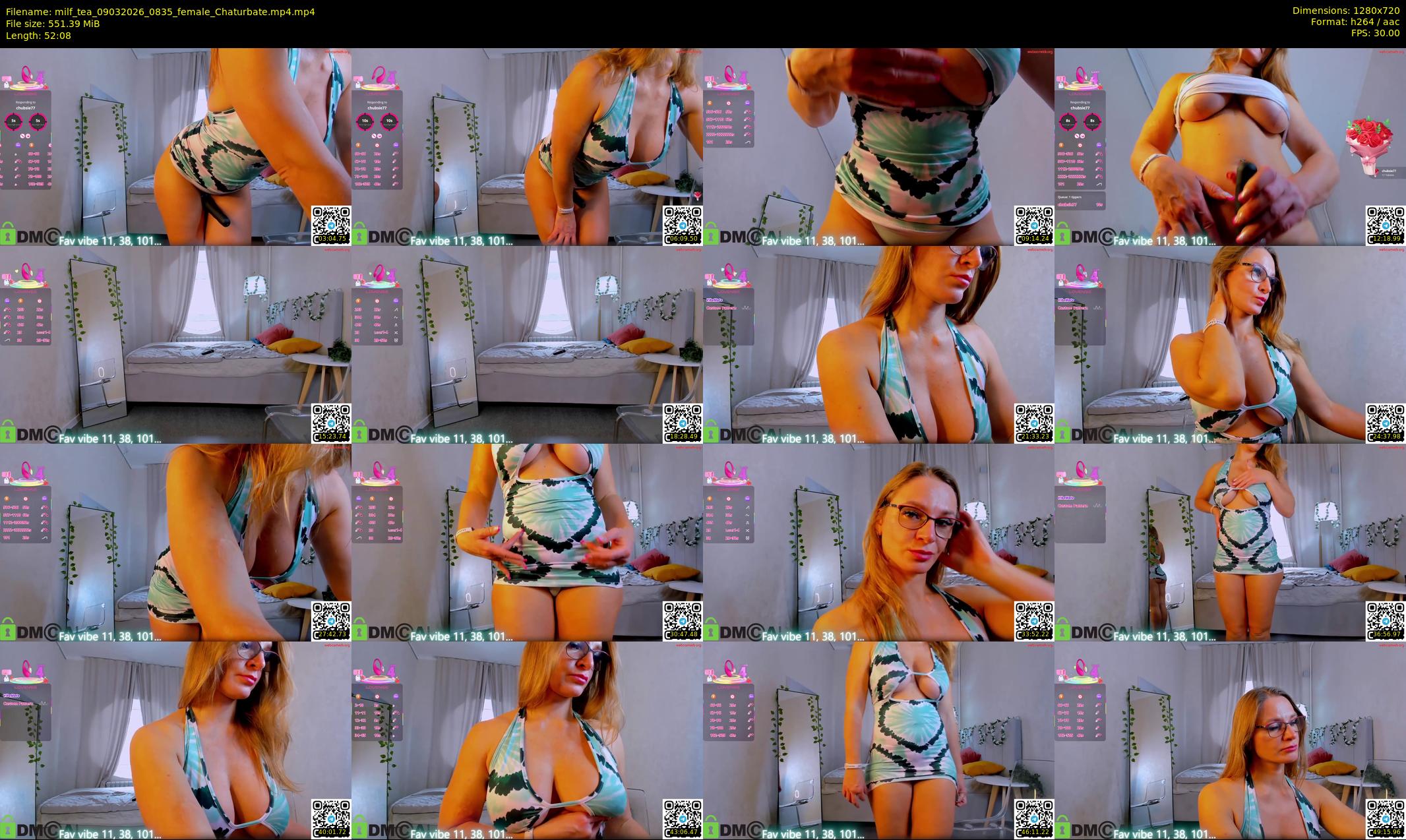 milf_tea — 53 minute Chaturbate female cam show recording, 720p, Mar 9, 2026
