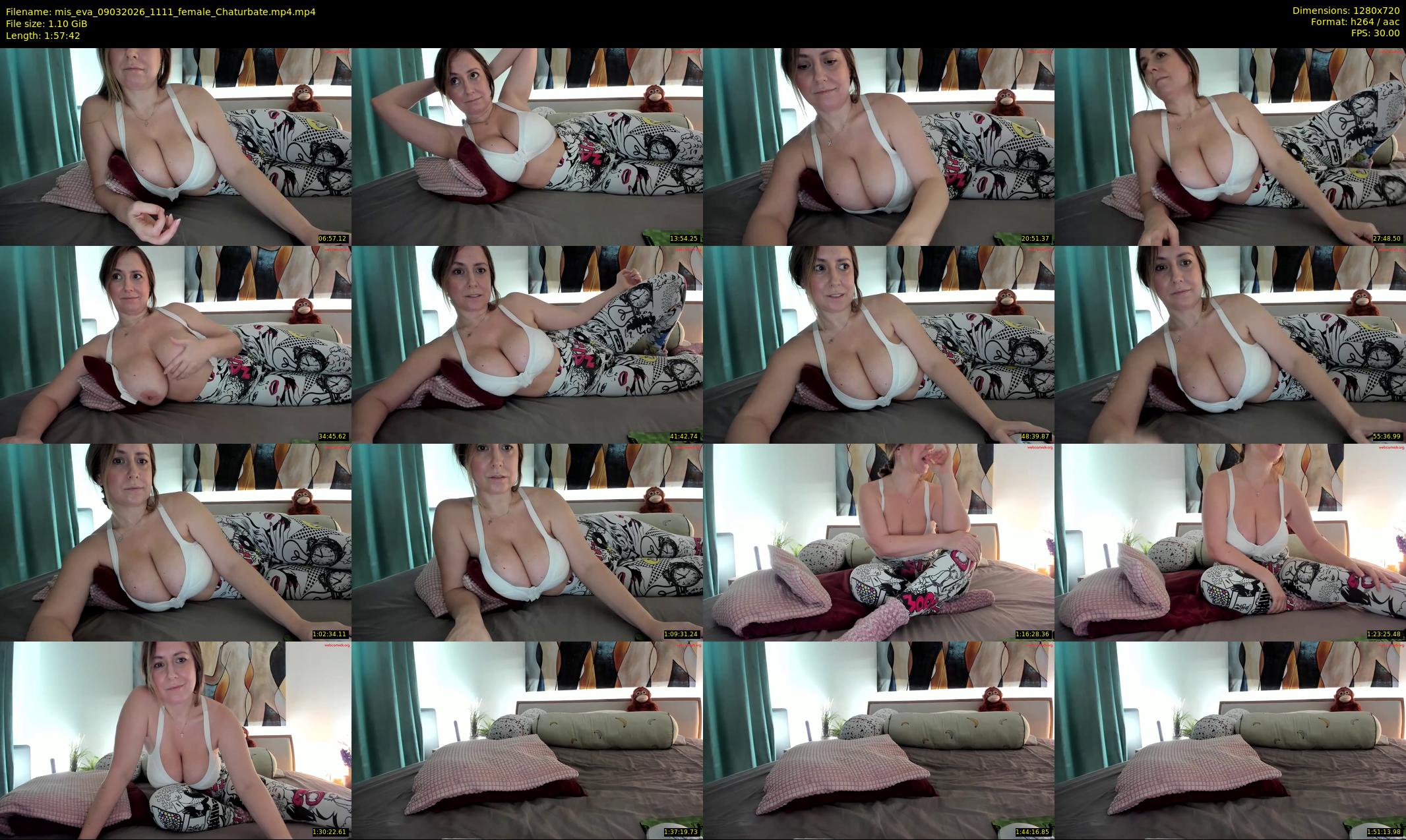 mis_eva — 118 minute Chaturbate female cam show recording, 720p, Mar 9, 2026