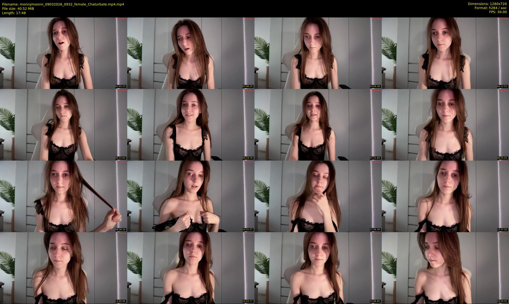 monnymoonn — 18 minute Chaturbate female cam show recording, 720p, Mar 9, 2026