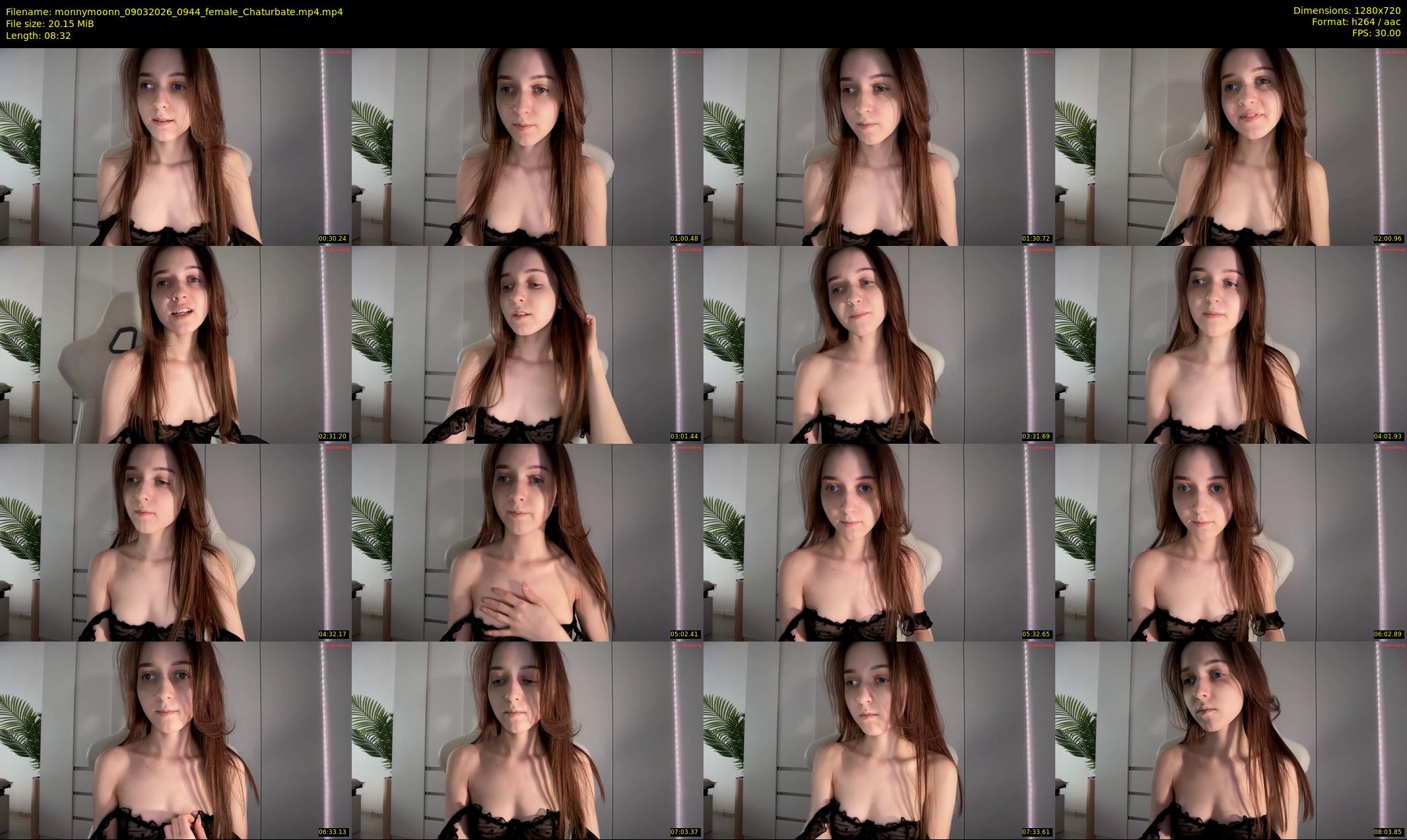monnymoonn — 9 minute Chaturbate female cam show recording, 720p, Mar 9, 2026