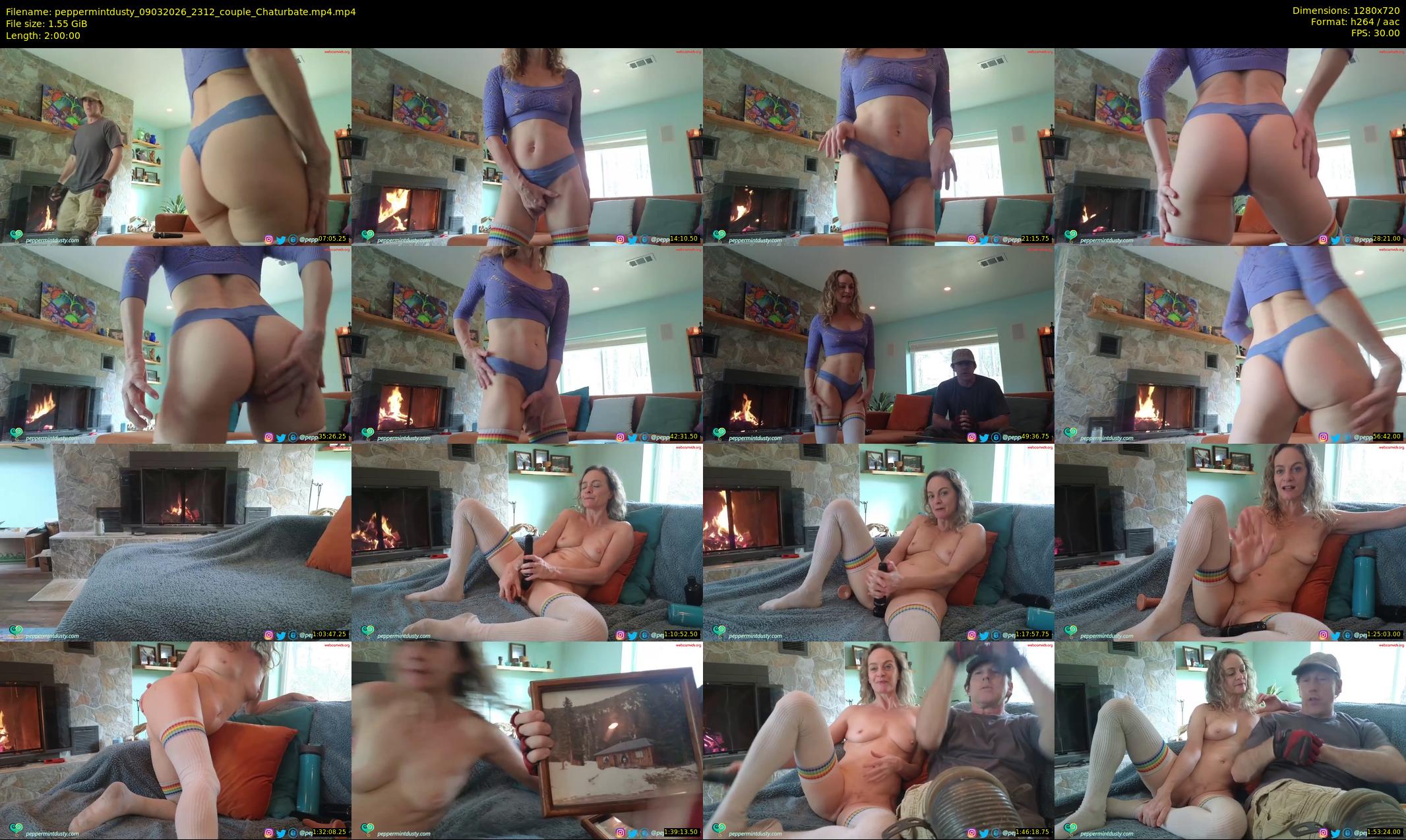 peppermintdusty — 120 minute Chaturbate couple cam show recording, 720p, Mar 9, 2026