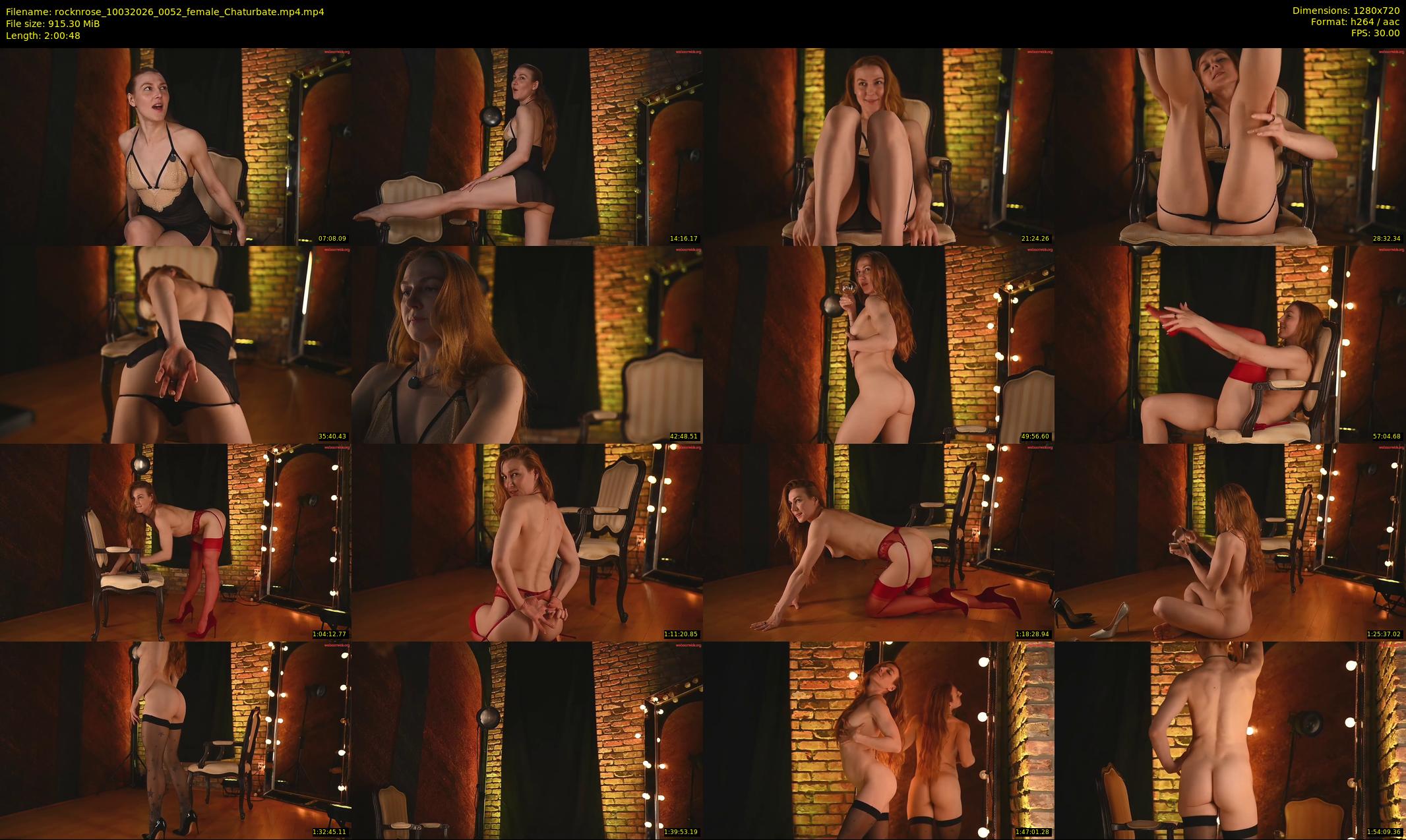 rocknrose — 121 minute Chaturbate female cam show recording, 720p, Mar 10, 2026