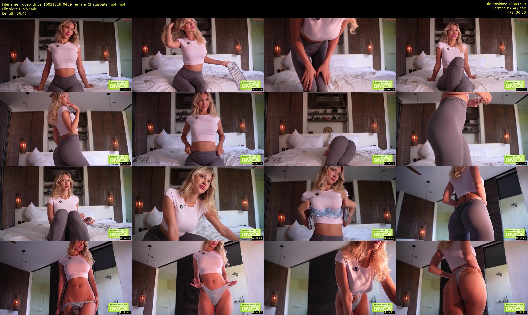 rodeo_drive — 57 minute Chaturbate female cam show recording, 720p, Mar 10, 2026