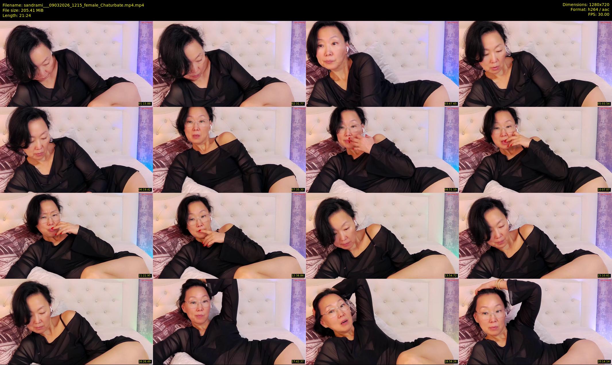sandrami__ — 22 minute Chaturbate female cam show recording, 720p, Mar 9, 2026