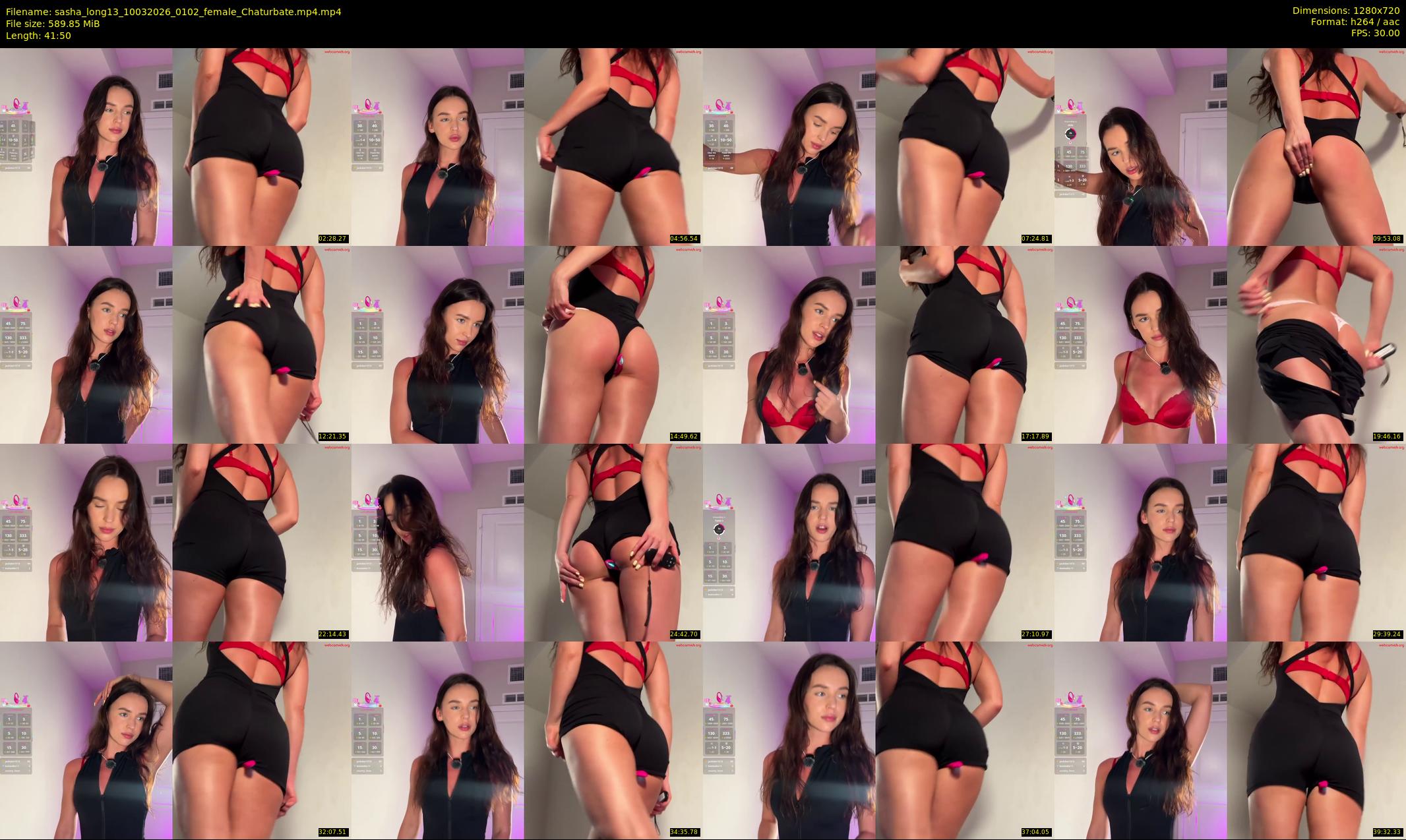 sasha_long13 — 42 minute Chaturbate female cam show recording, 720p, Mar 10, 2026