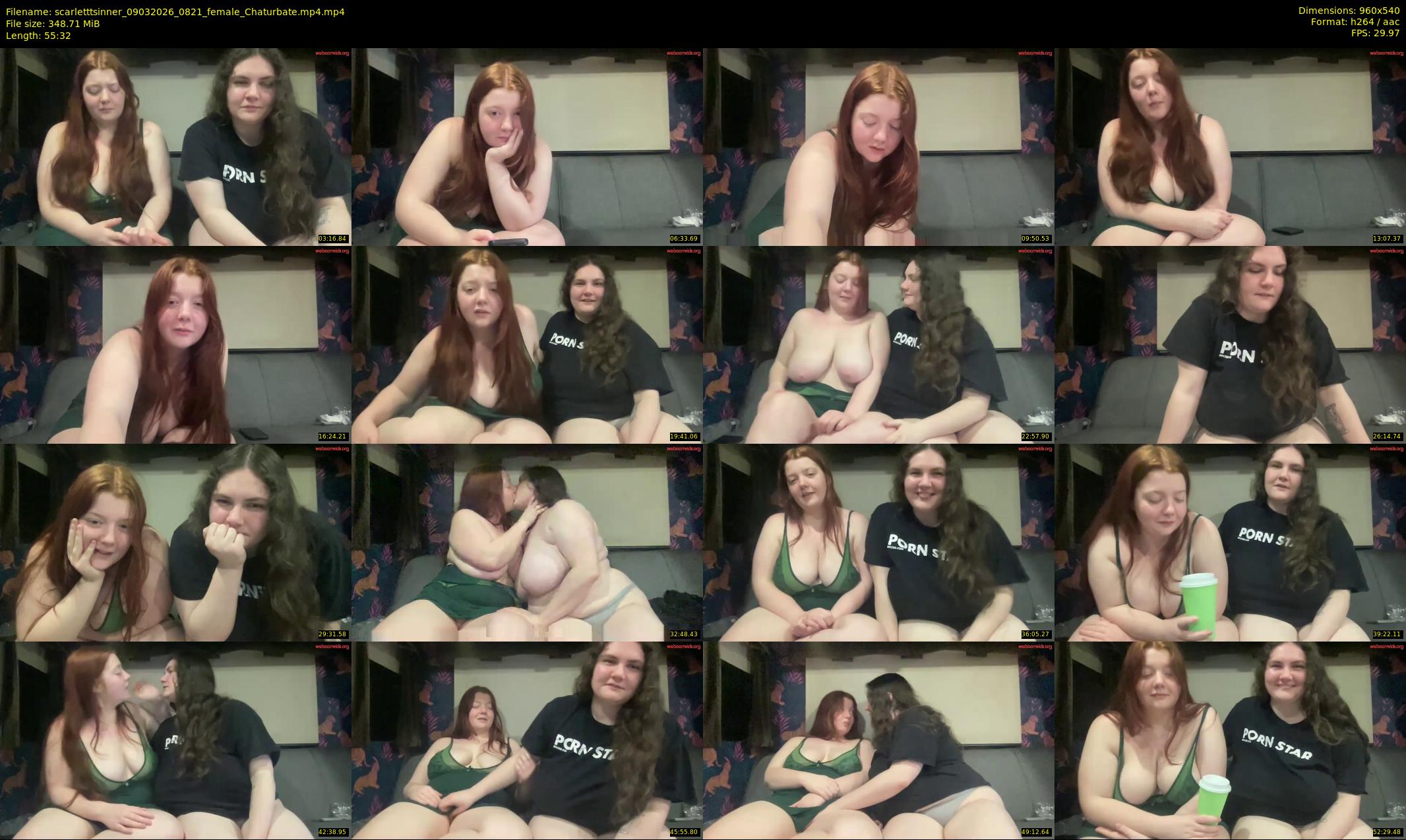 scarletttsinner — 56 minute Chaturbate female cam show recording, 480p, Mar 9, 2026