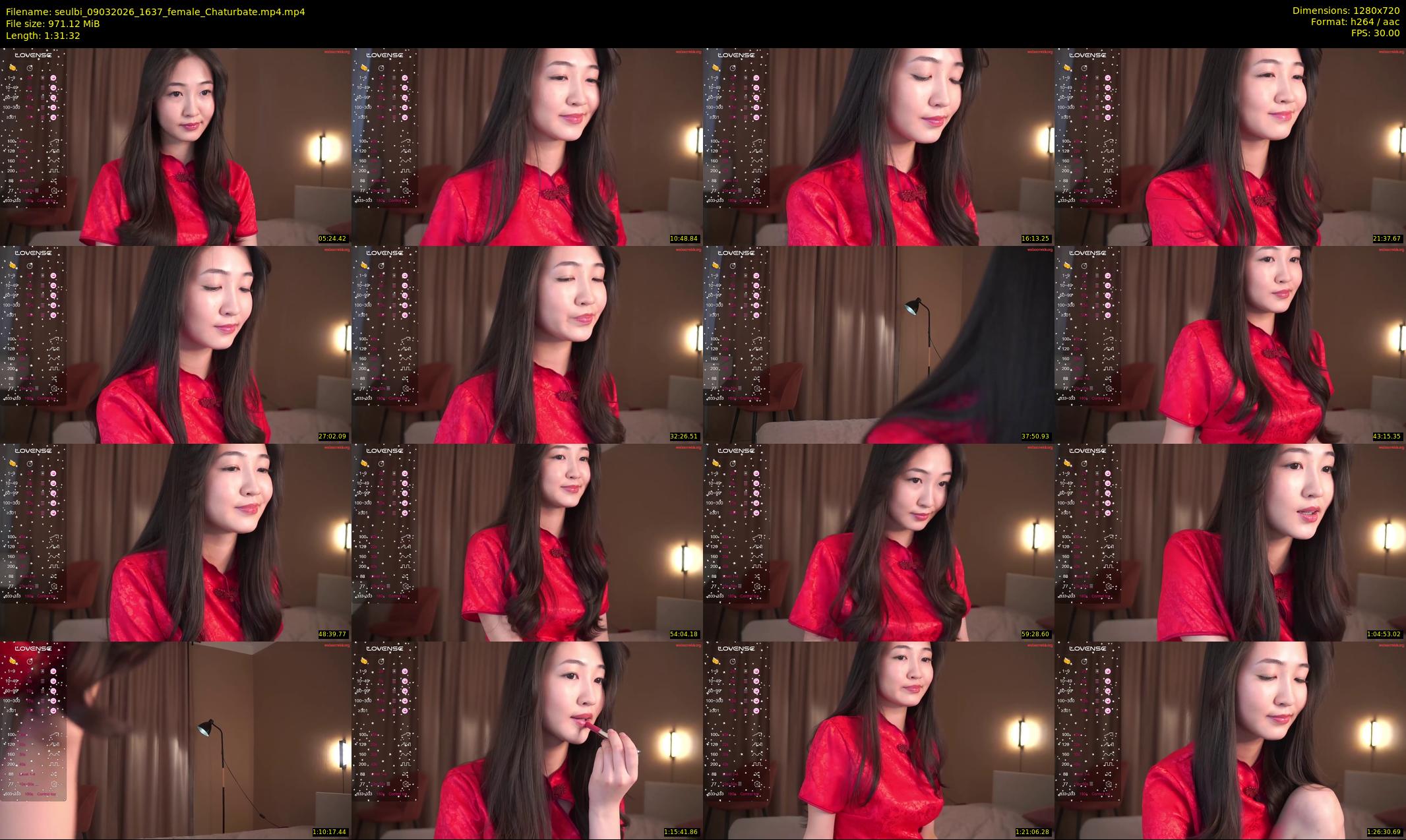 seulbi — 92 minute Chaturbate female cam show recording, 720p, Mar 9, 2026