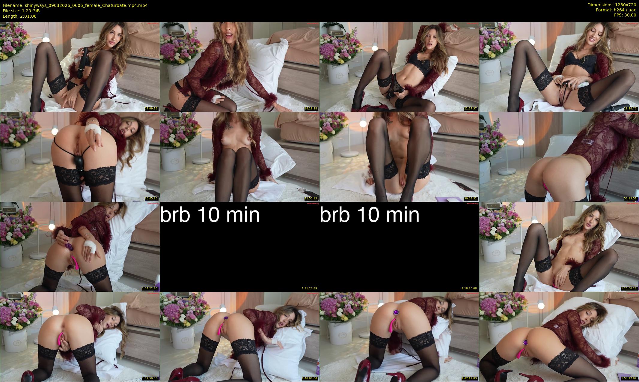shinyways — 122 minute Chaturbate couple cam show recording, 720p, Mar 9, 2026