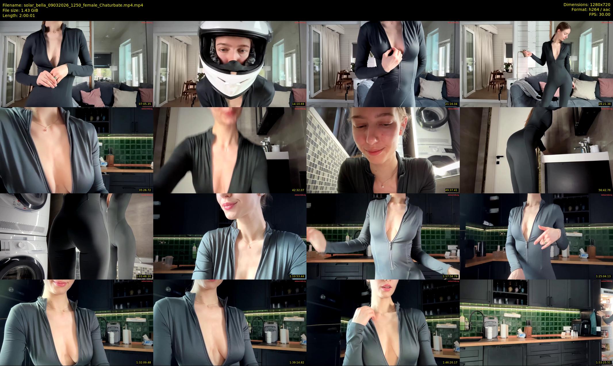 solar_bella — 121 minute Chaturbate female cam show recording, 720p, Mar 9, 2026