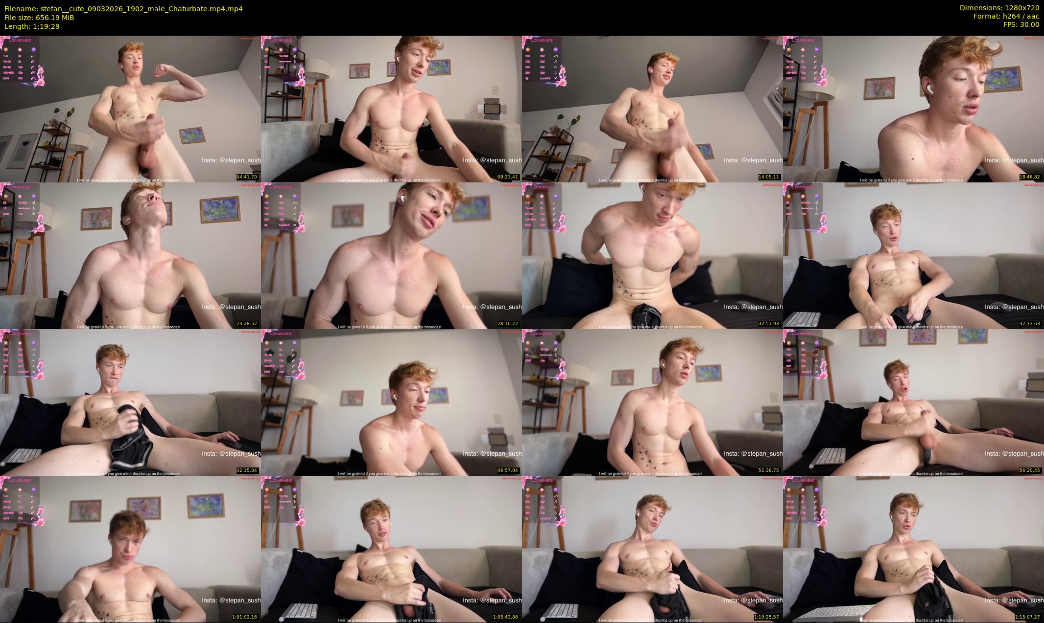 stefan__cute — 80 minute Chaturbate male cam show recording, 720p, Mar 9, 2026