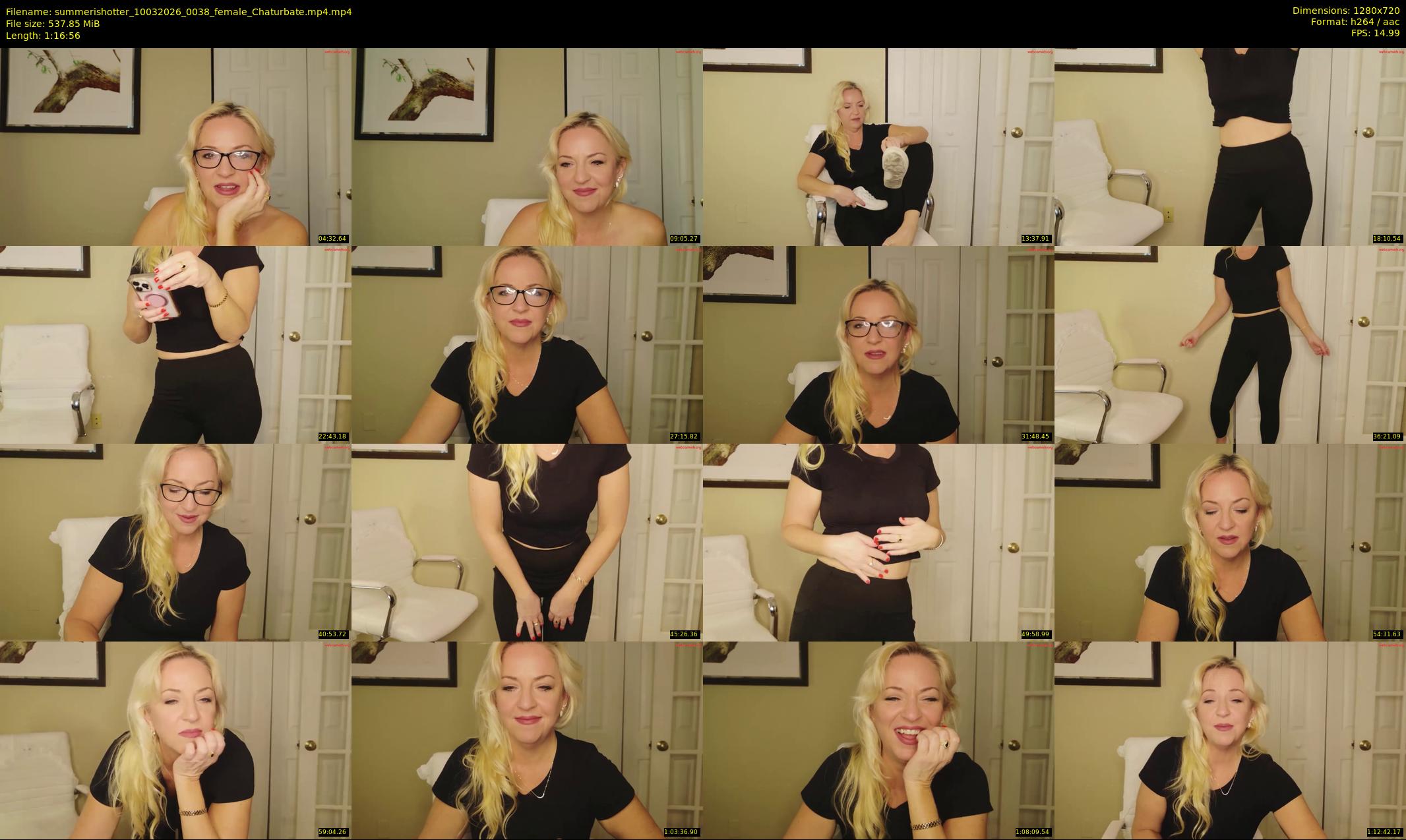 summerishotter — 77 minute Chaturbate female cam show recording, 720p, Mar 10, 2026
