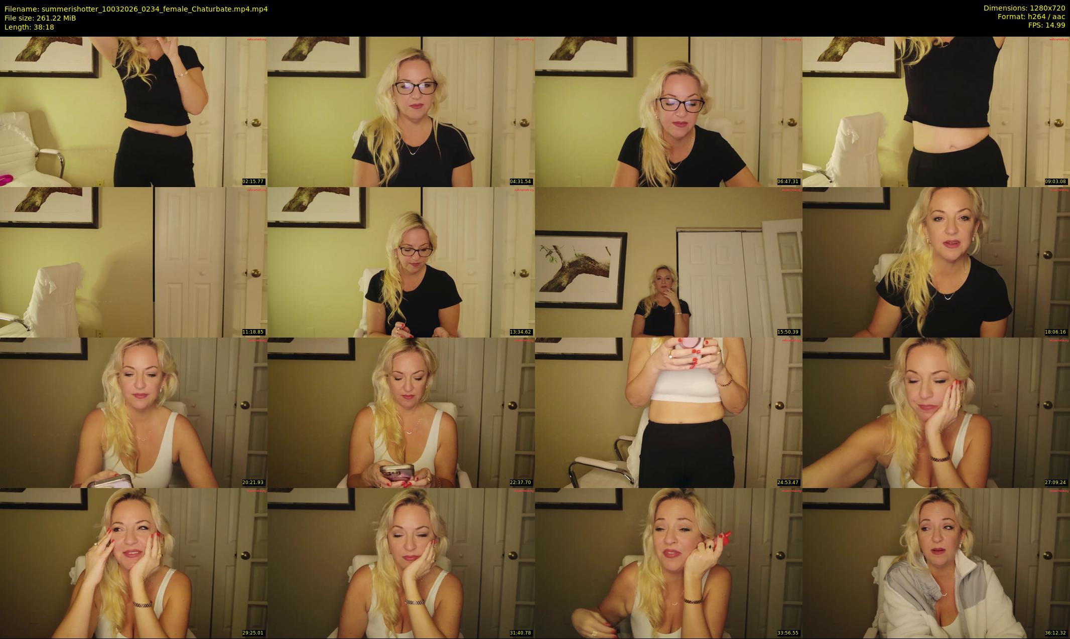 summerishotter — 39 minute Chaturbate female cam show recording, 720p, Mar 10, 2026