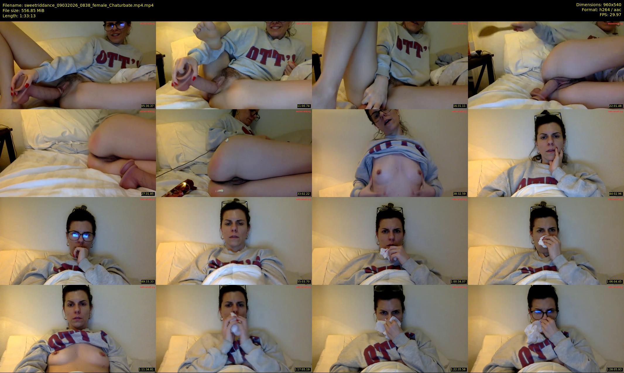sweetriddance — 94 minute Chaturbate female cam show recording, 480p, Mar 9, 2026