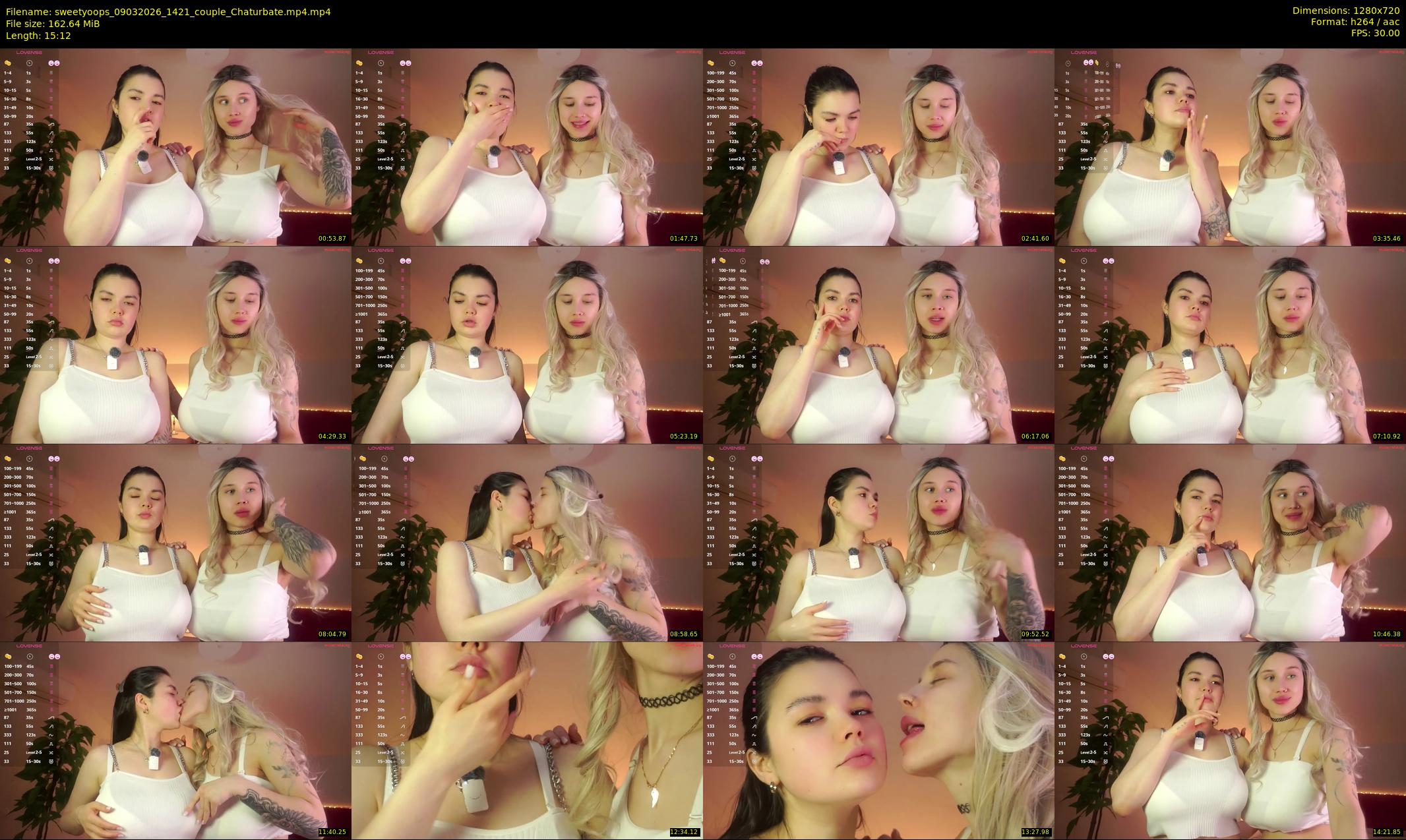 sweetyoops — 16 minute Chaturbate female cam show recording, 720p, Mar 9, 2026