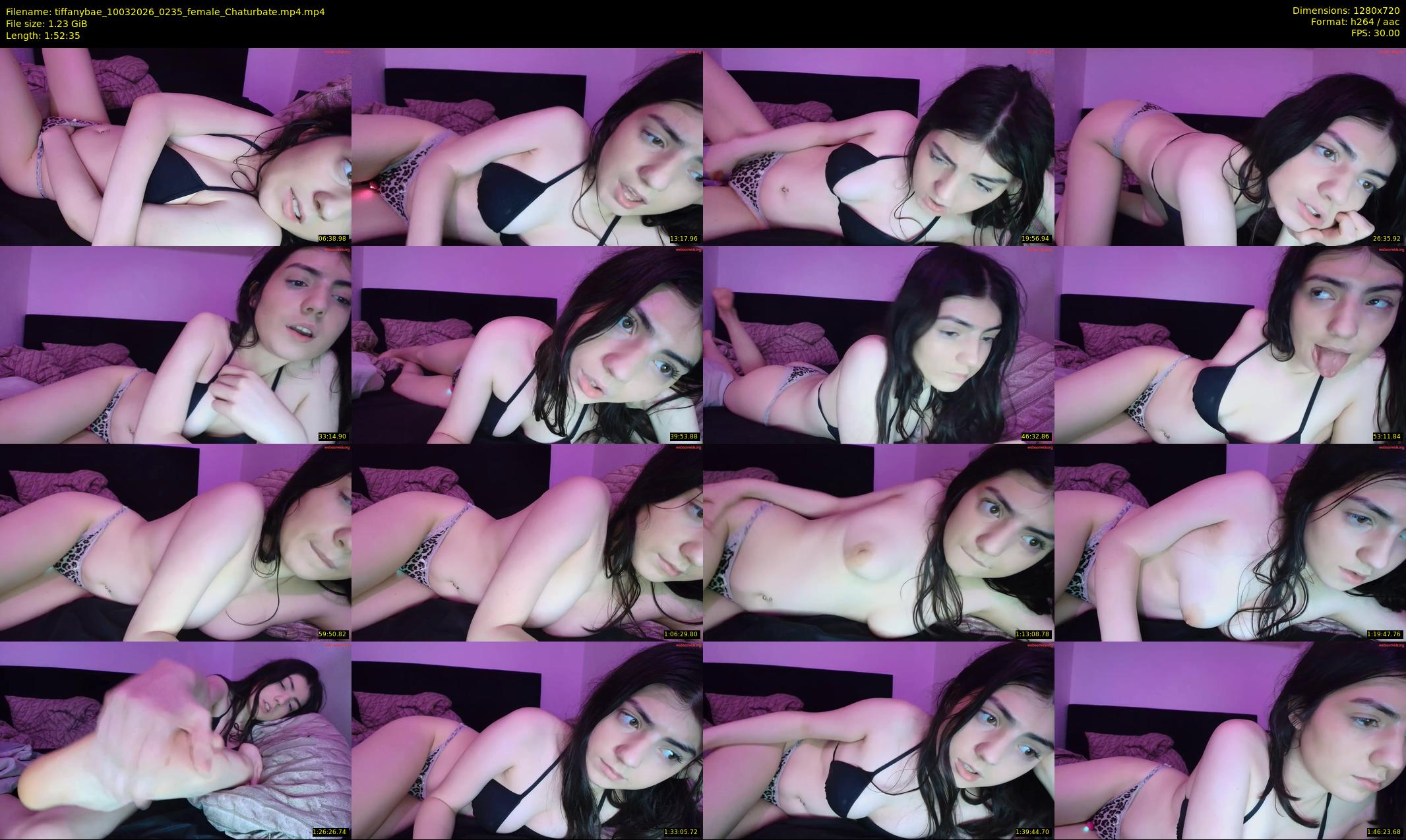 tiffanybae — 113 minute Chaturbate female cam show recording, 720p, Mar 10, 2026