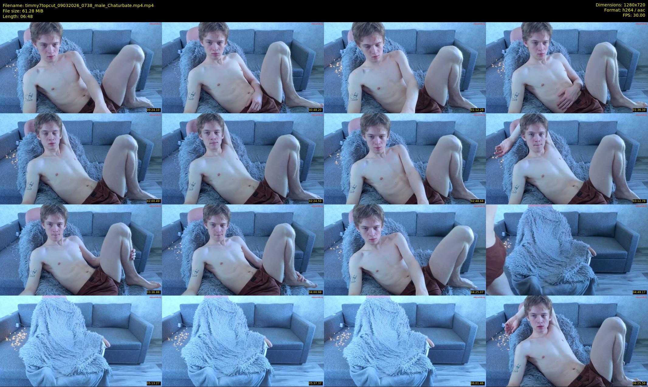timmy7topcut — 7 minute Chaturbate male cam show recording, 720p, Mar 9, 2026