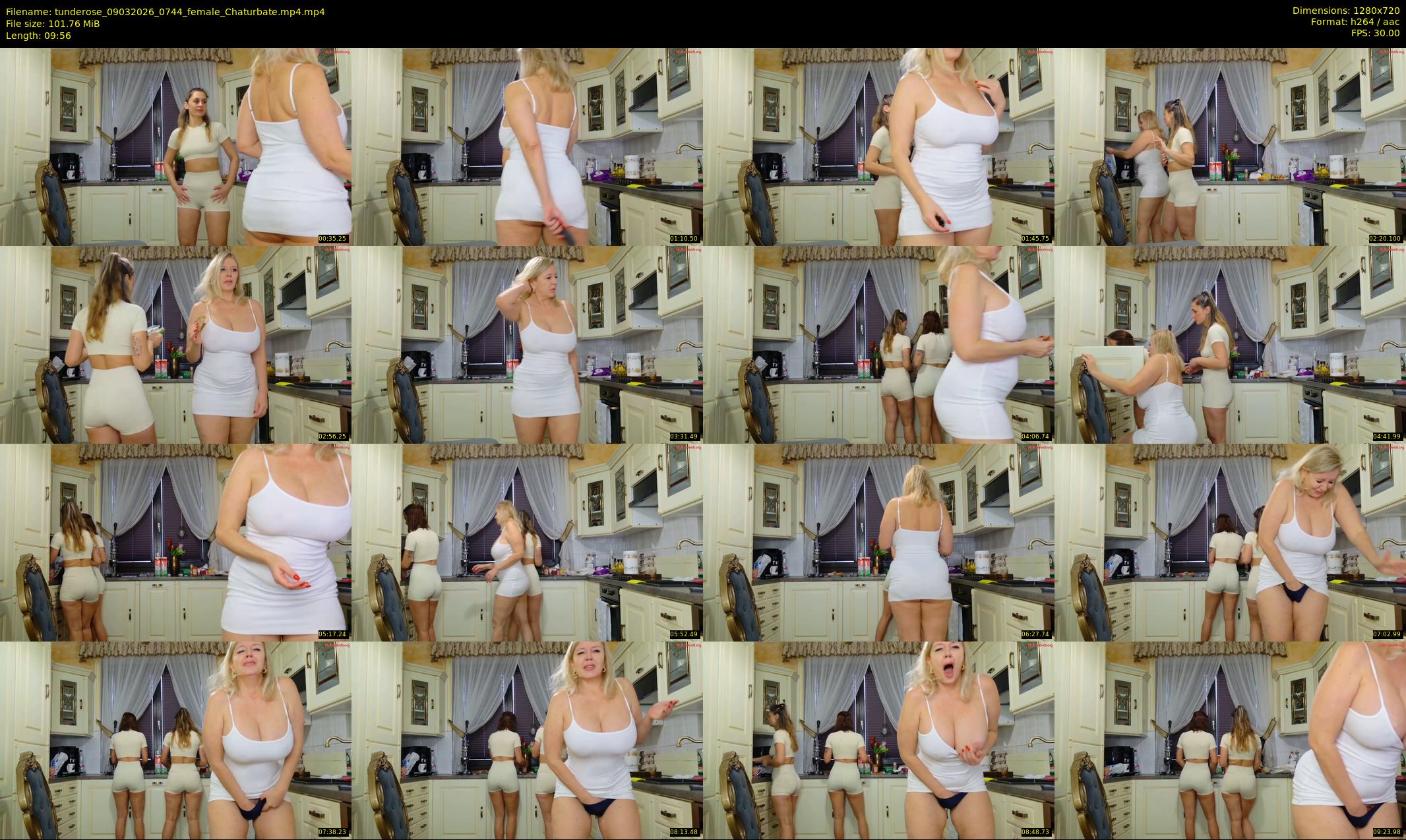 tunderose — 10 minute Chaturbate female cam show recording, 720p, Mar 9, 2026