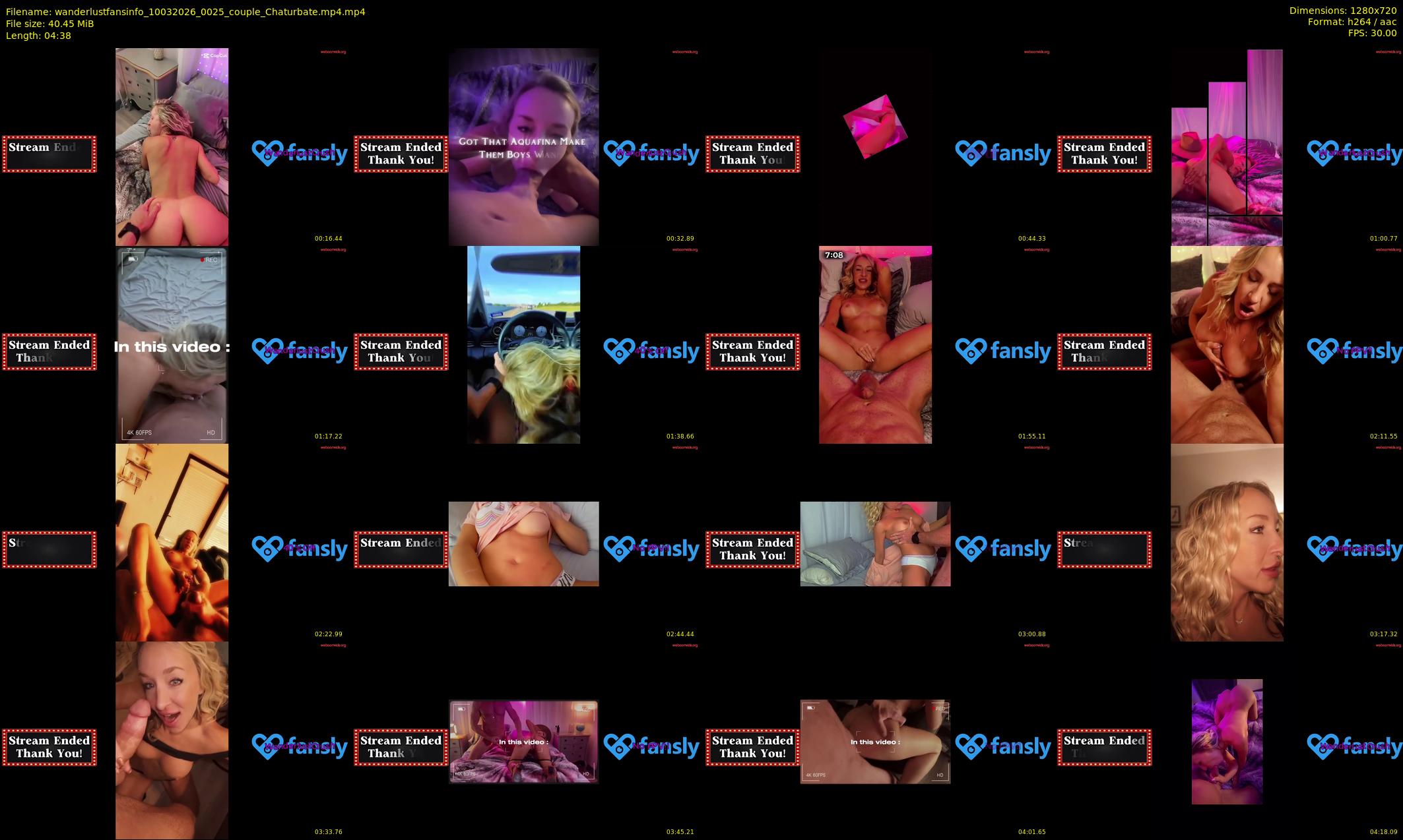 wanderlustfansinfo — 5 minute Chaturbate couple cam show recording, 720p, Mar 10, 2026