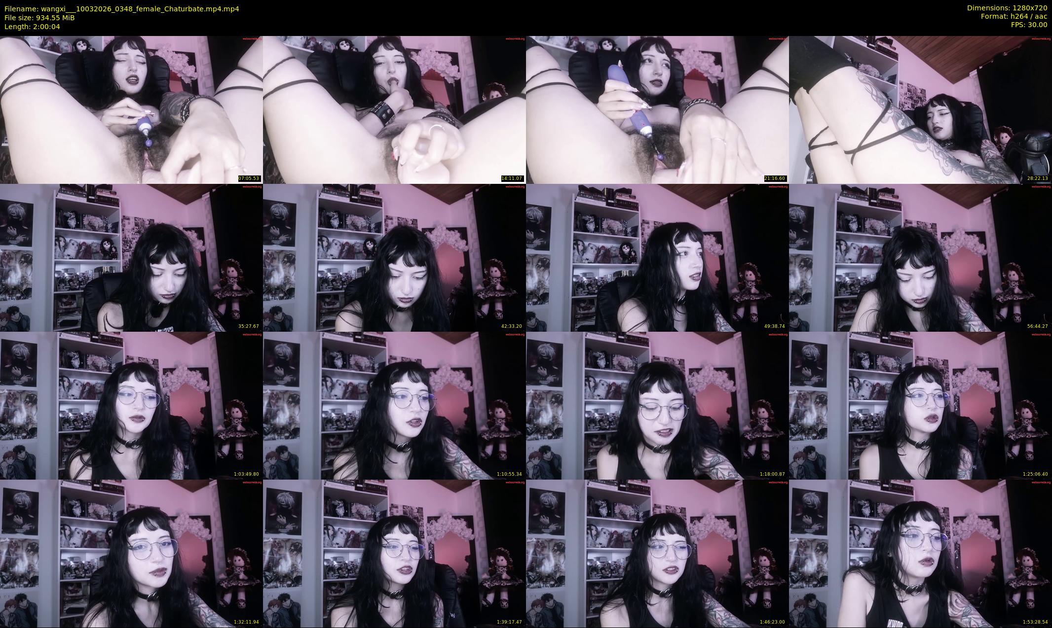 wangxi__ — 121 minute Chaturbate female cam show recording, 720p, Mar 10, 2026