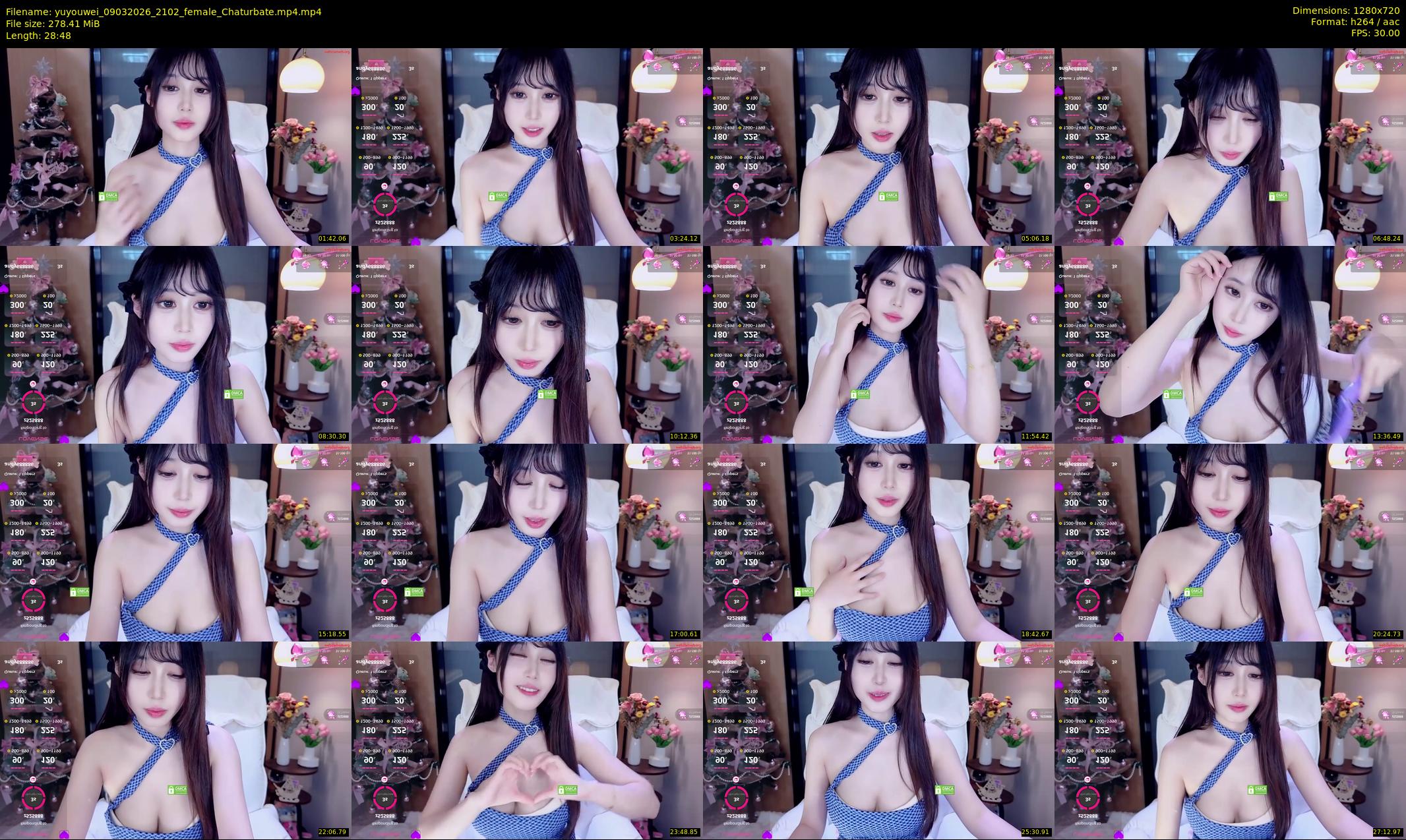 yuyouwei — 29 minute Chaturbate female cam show recording, 720p, Mar 9, 2026