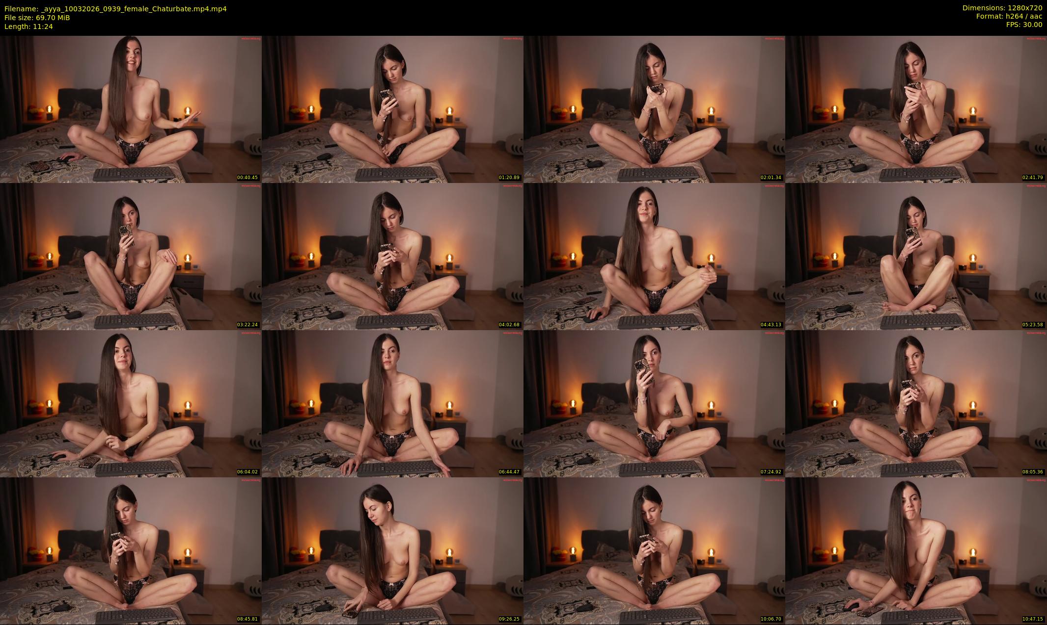 _ayya — 12 minute Chaturbate female cam show recording, 720p, Mar 10, 2026