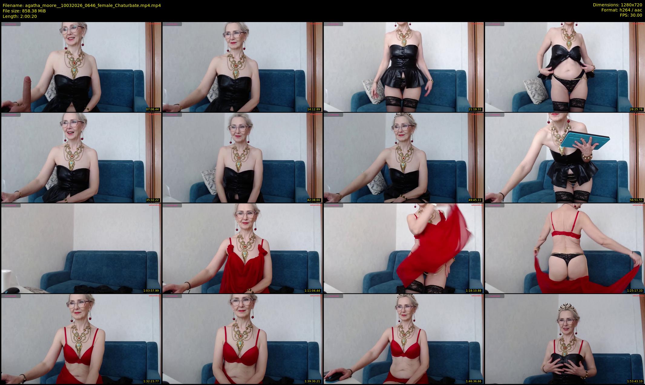 agatha_moore_ — 121 minute Chaturbate female cam show recording, 720p, Mar 10, 2026