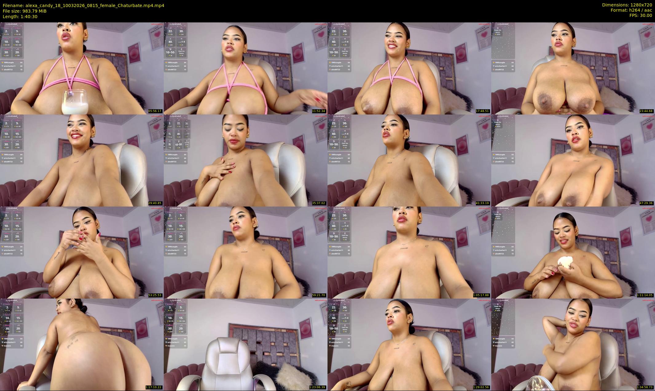 alexa_candy_18 — 101 minute Chaturbate female cam show recording, 720p, Mar 10, 2026