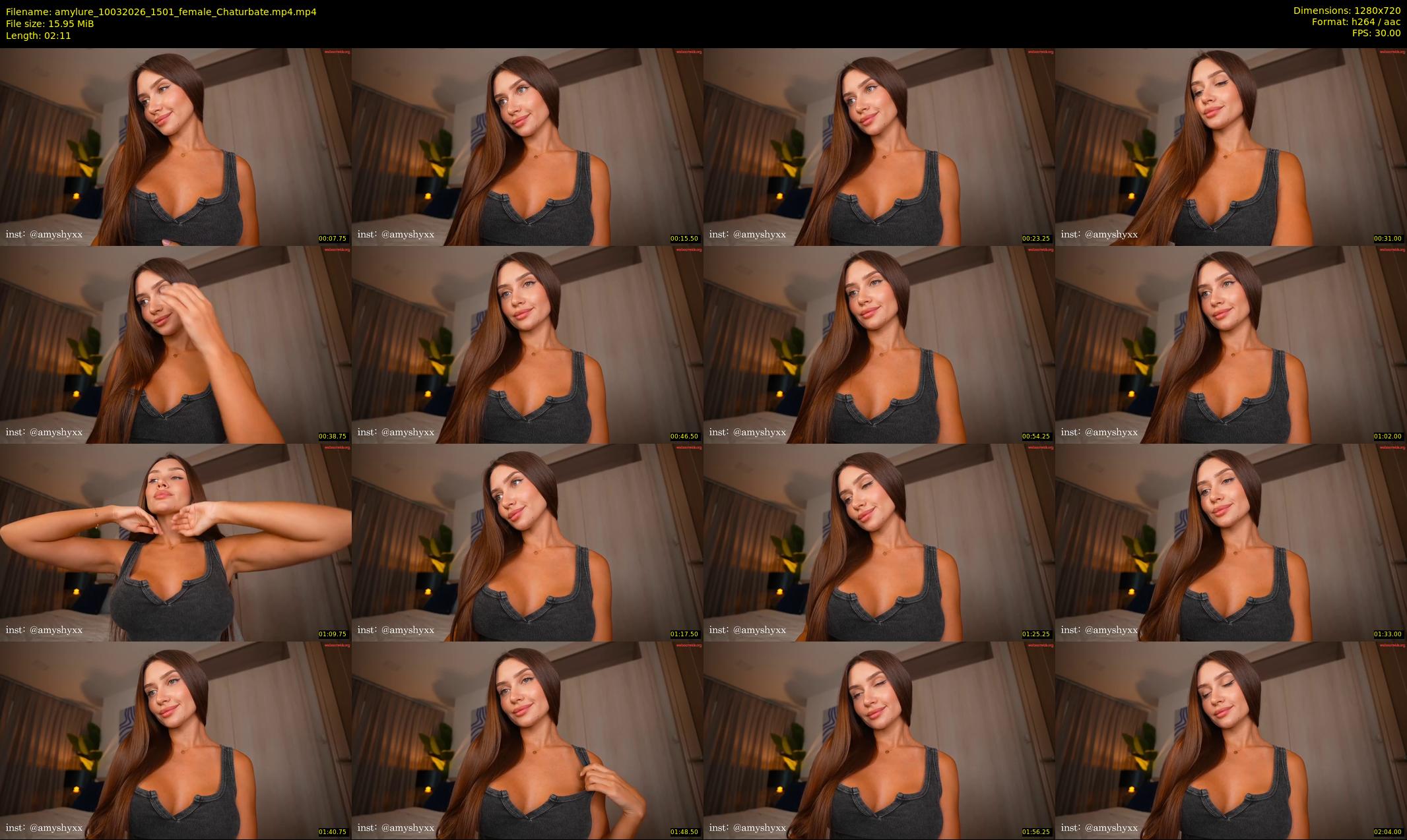 amylure — 3 minute Chaturbate female cam show recording, 720p, Mar 10, 2026