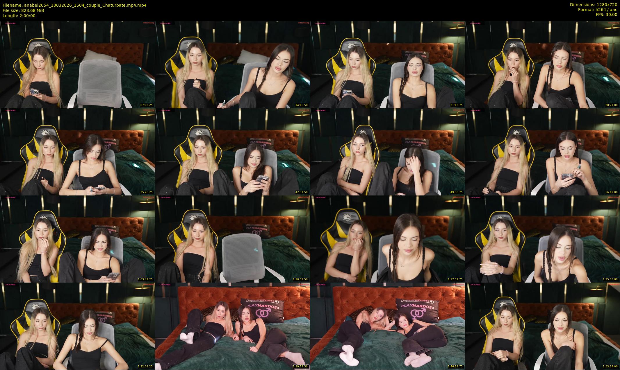anabel2054 — 120 minute Chaturbate female cam show recording, 720p, Mar 10, 2026