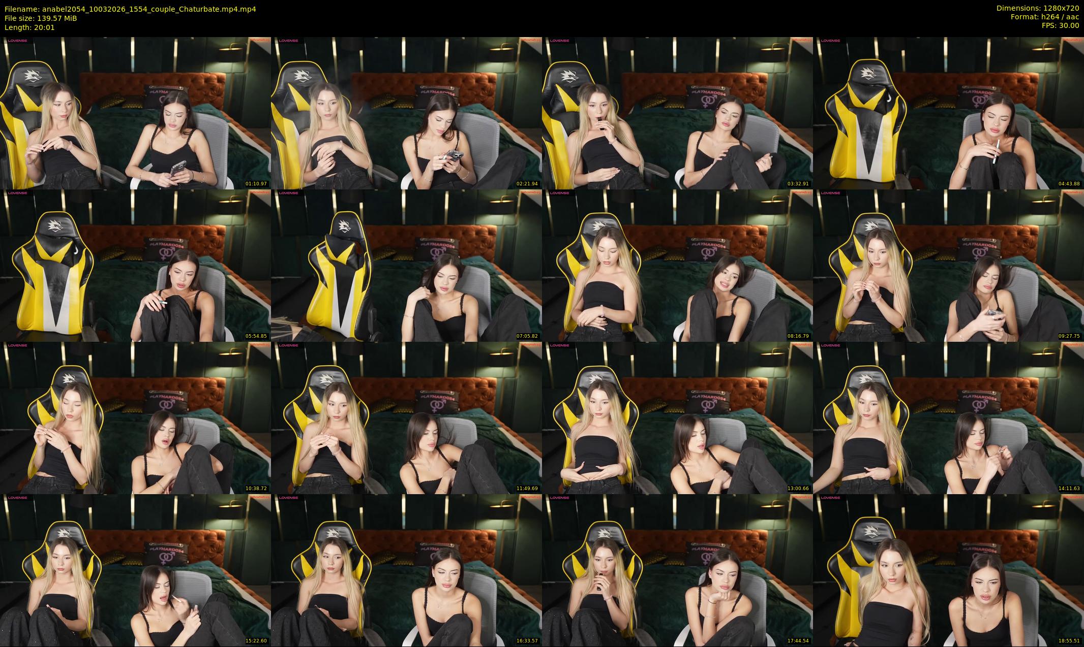 anabel2054 — 21 minute Chaturbate female cam show recording, 720p, Mar 10, 2026