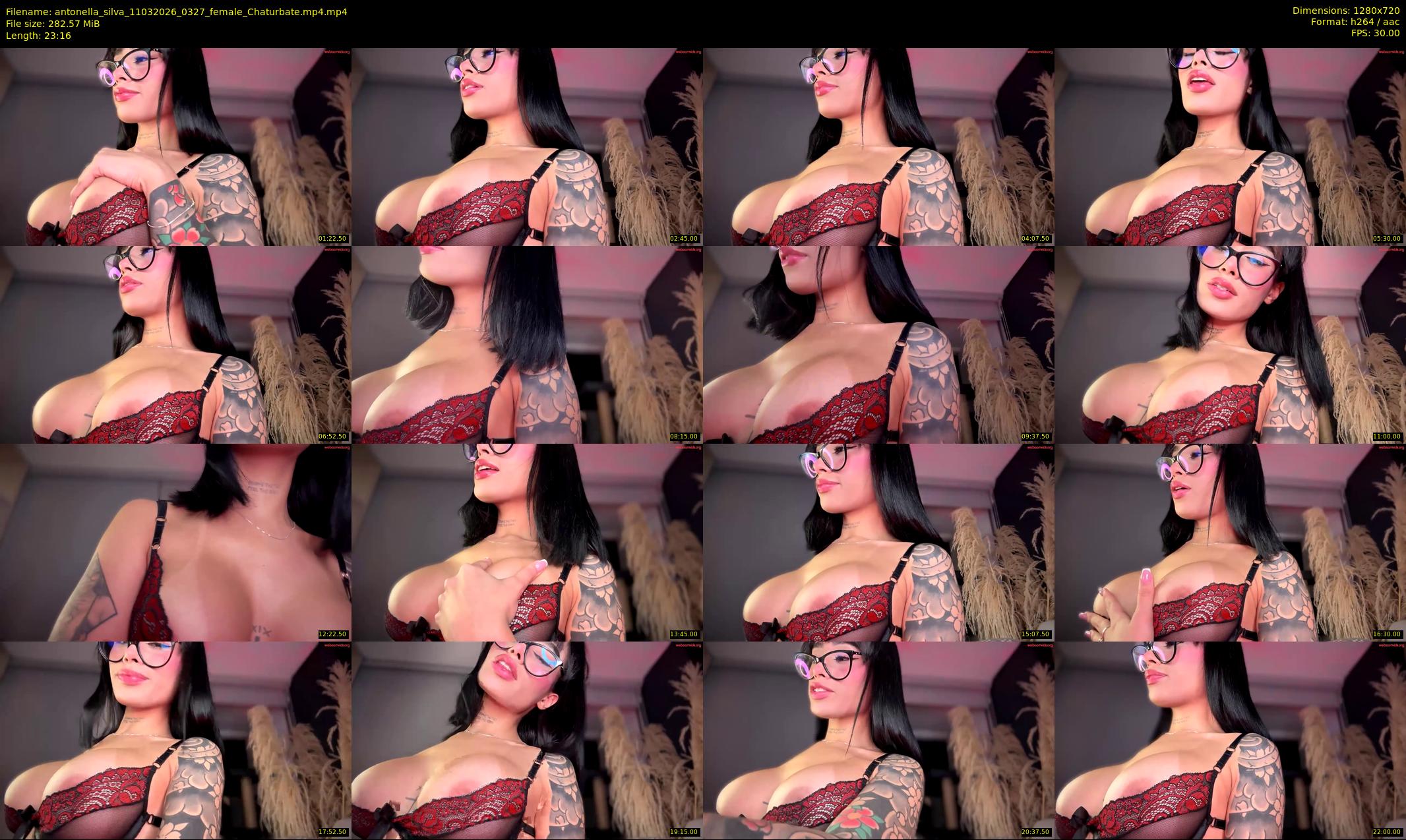 antonella_silva — 24 minute Chaturbate female cam show recording, 720p, Mar 11, 2026