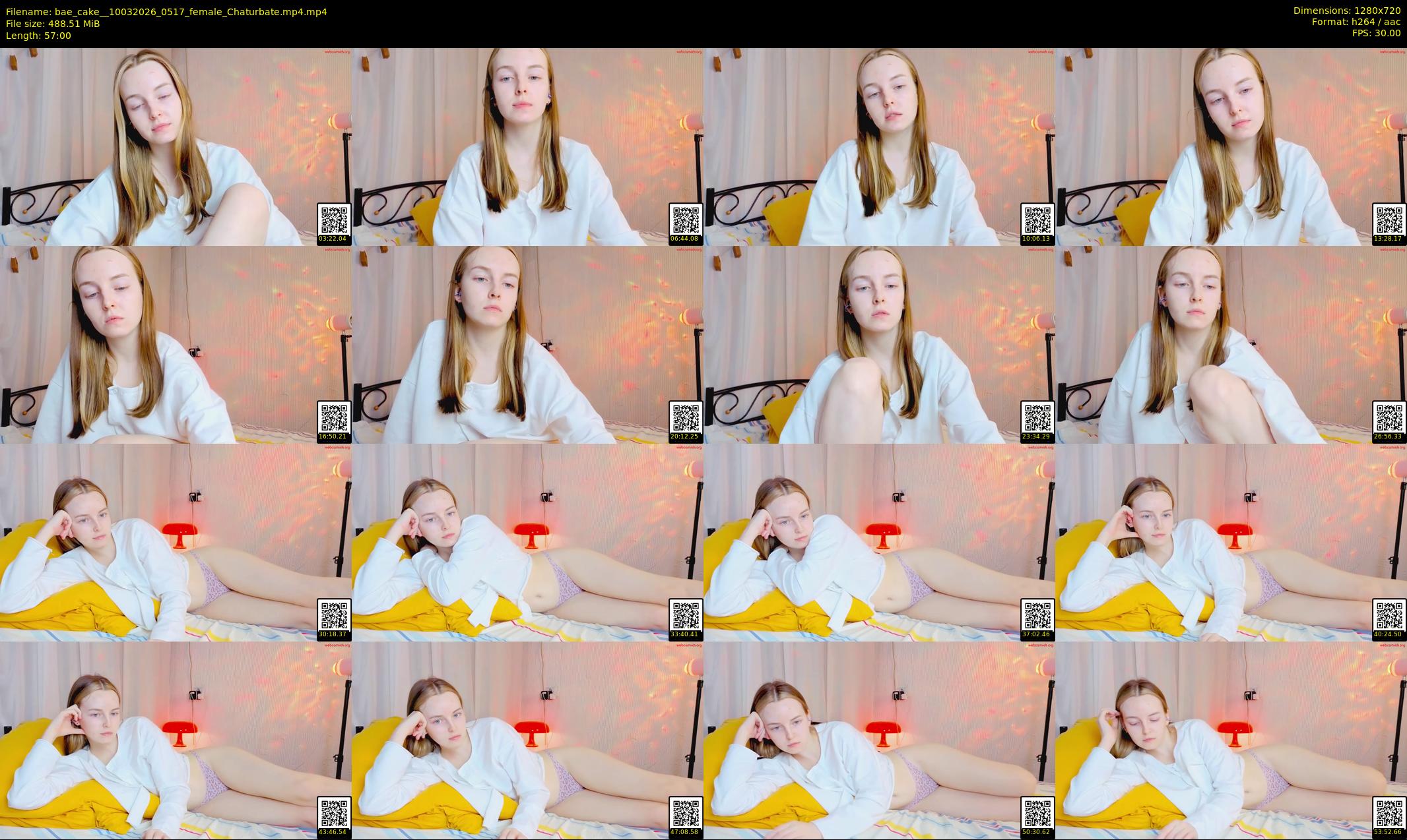 bae_cake_ — 57 minute Chaturbate female cam show recording, 720p, Mar 10, 2026