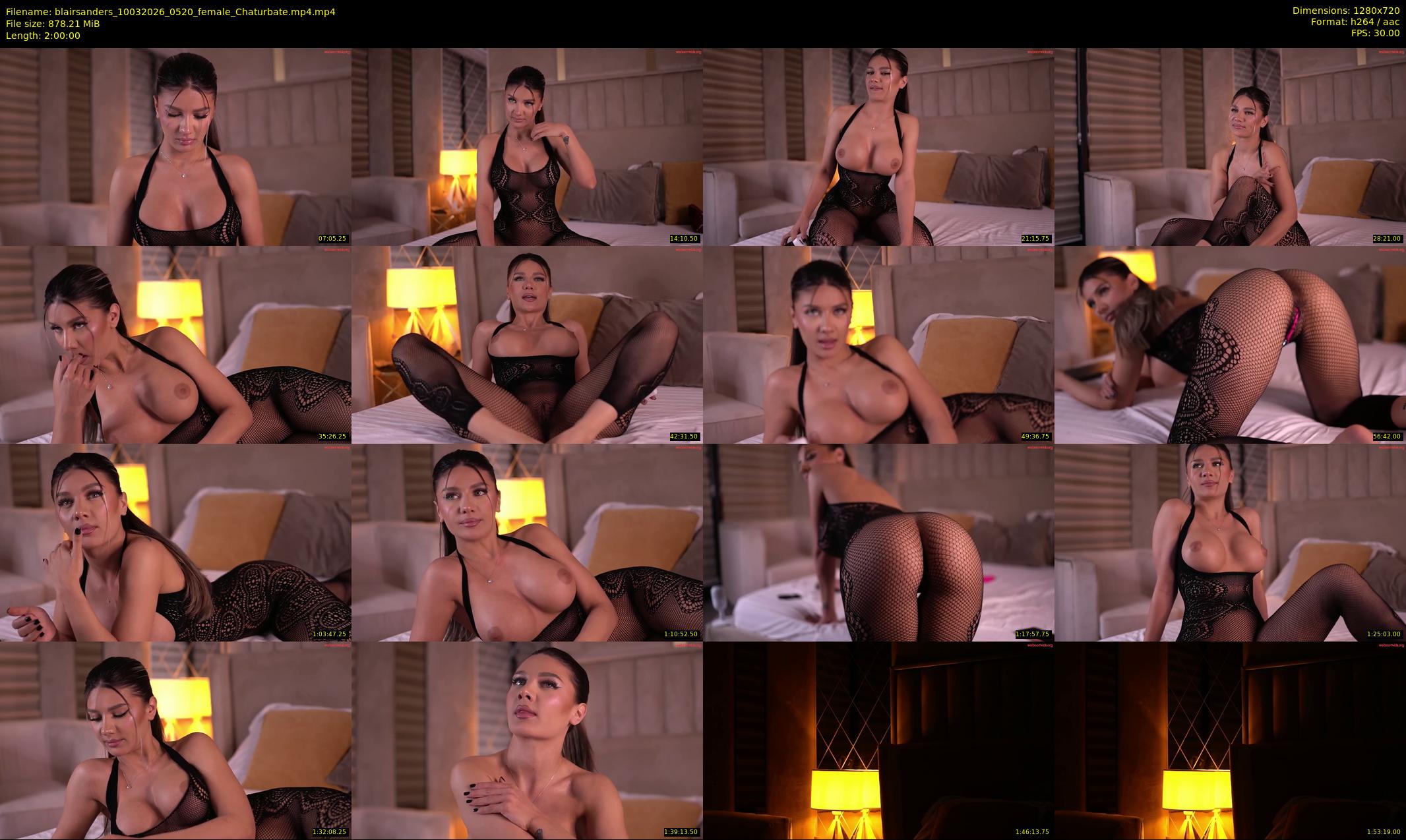 blairsanders — 120 minute Chaturbate female cam show recording, 720p, Mar 10, 2026
