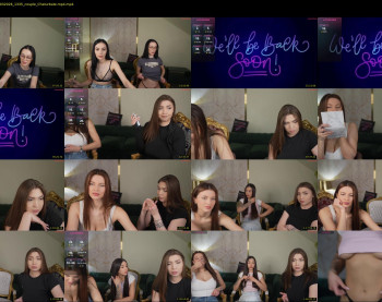 bright_diamonds_054 — 121 minute Chaturbate couple cam show recording, 720p, Mar 10, 2026