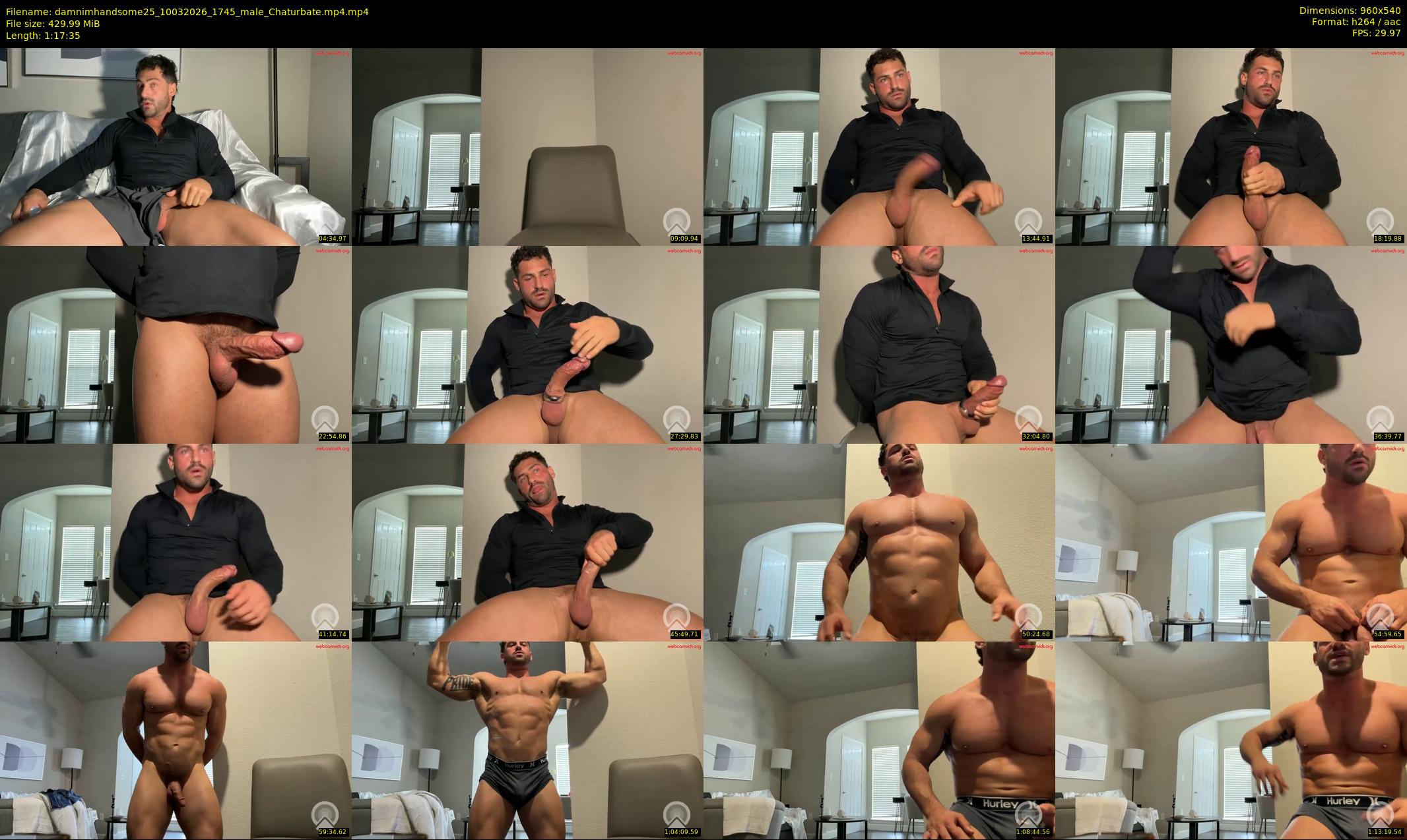 damnimhandsome25 — 78 minute Chaturbate male cam show recording, 480p, Mar 10, 2026